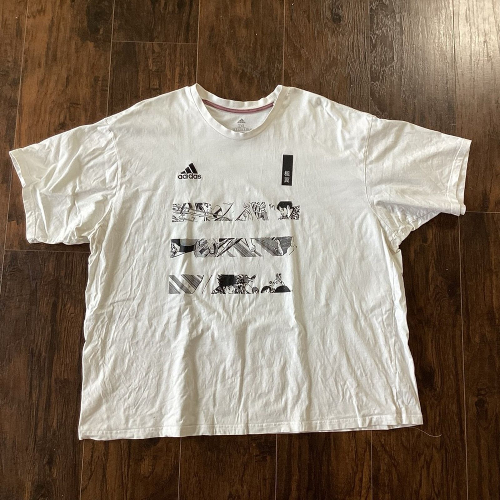 Adidas Adidas CAPTAIN TSUBASA TEE Size US XXL / EU 58 / 5 - 2 Thumbnail