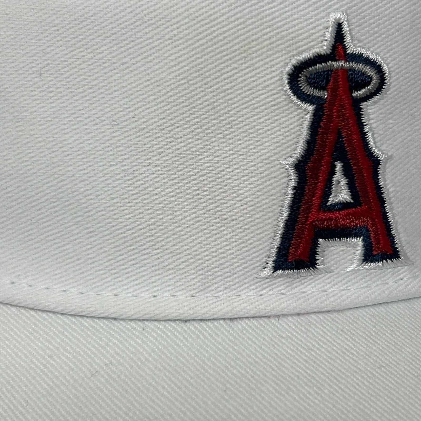 MLB Los Angeles LA Angels Red Flair Hair Visor Hat Cap Size ONE SIZE - 6 Thumbnail