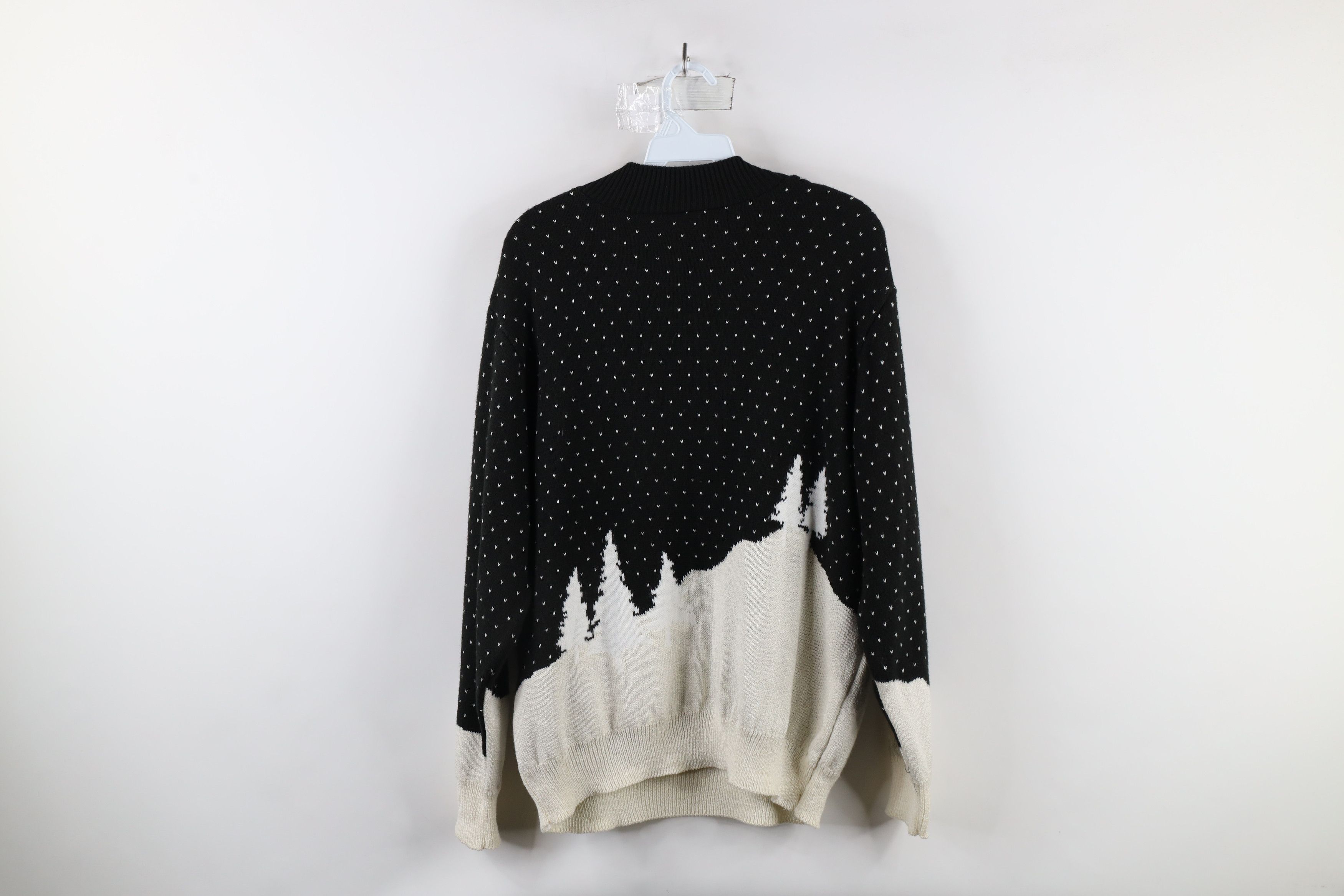 Vintage Vintage 90s Streetwear All Over Print Knit Sweater USA Size L / US 10 / IT 46 - 12 Thumbnail
