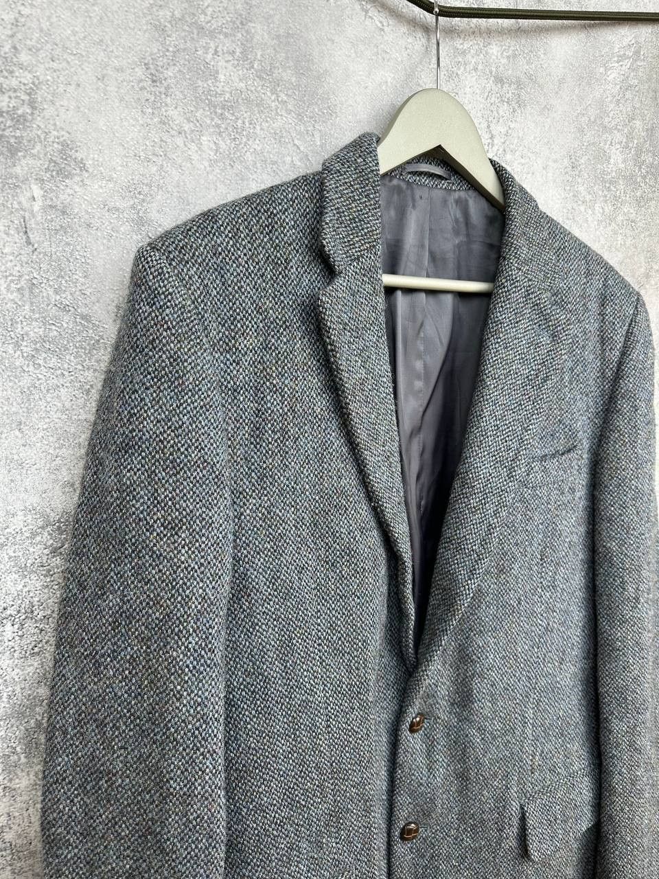 Harris Tweed Harris Tweed British Heritage Wool Blazer Handwoven Scotland Size 40L - 3 Thumbnail