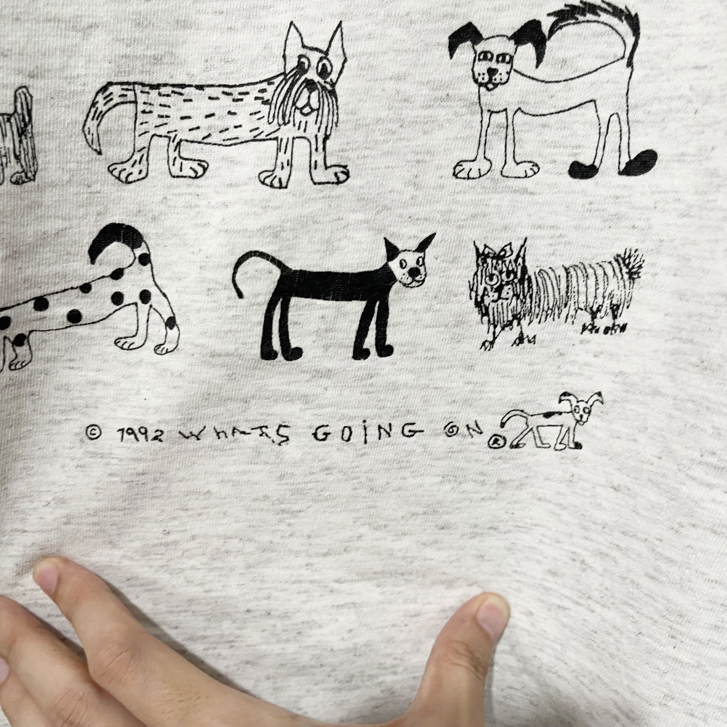 Vintage Vintage 90s Dog Shirt Size US L / EU 52-54 / 3 - 3 Thumbnail