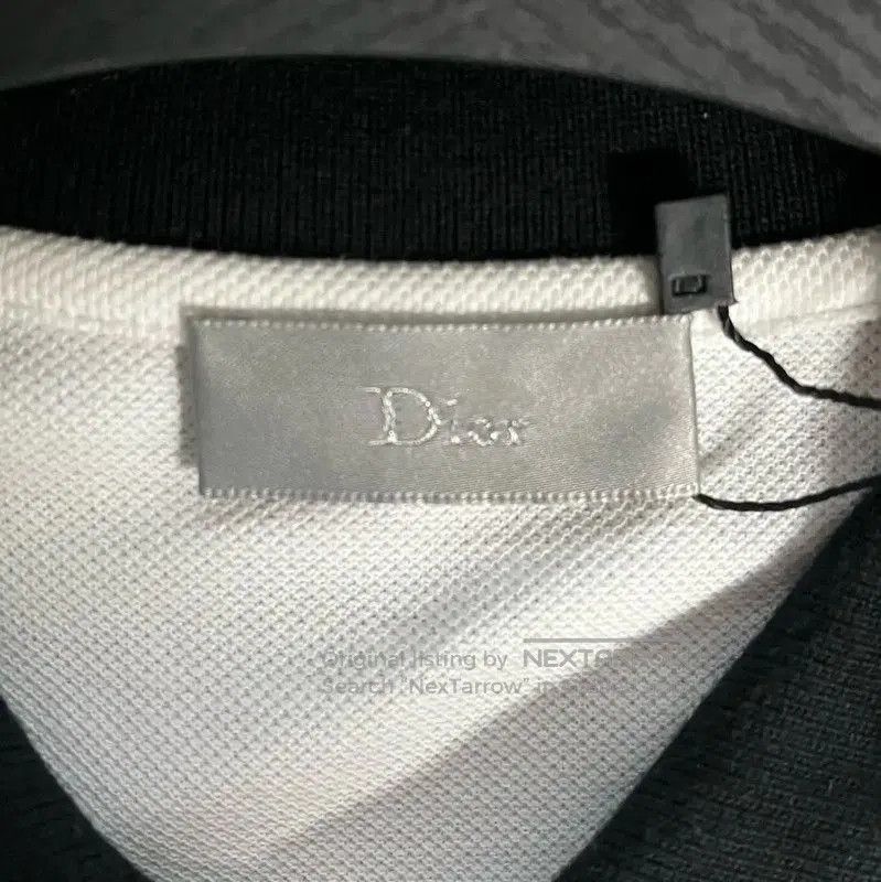 Dior Dior White Men's Polo Shirt Size L . Size US L / EU 52-54 / 3 - 3 Thumbnail