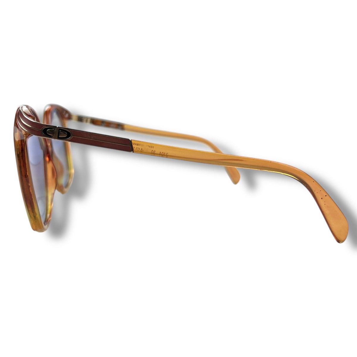 Dior DIOR 2104 SUNGLASSES W/ CUSTOM SKY BLUE LENSES Size ONE SIZE - 3 Thumbnail