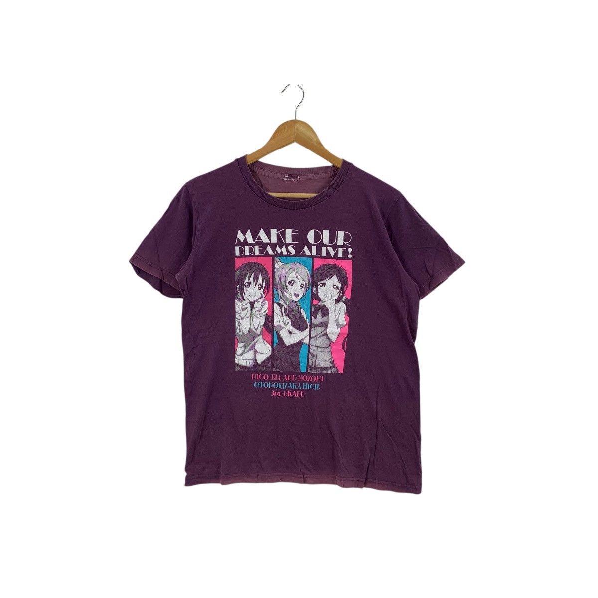 Anime ANIME LOVE LIVE School Idol Project Otonokizaka Tee Shirt Size US M / EU 48-50 / 2 - 1 Thumbnail