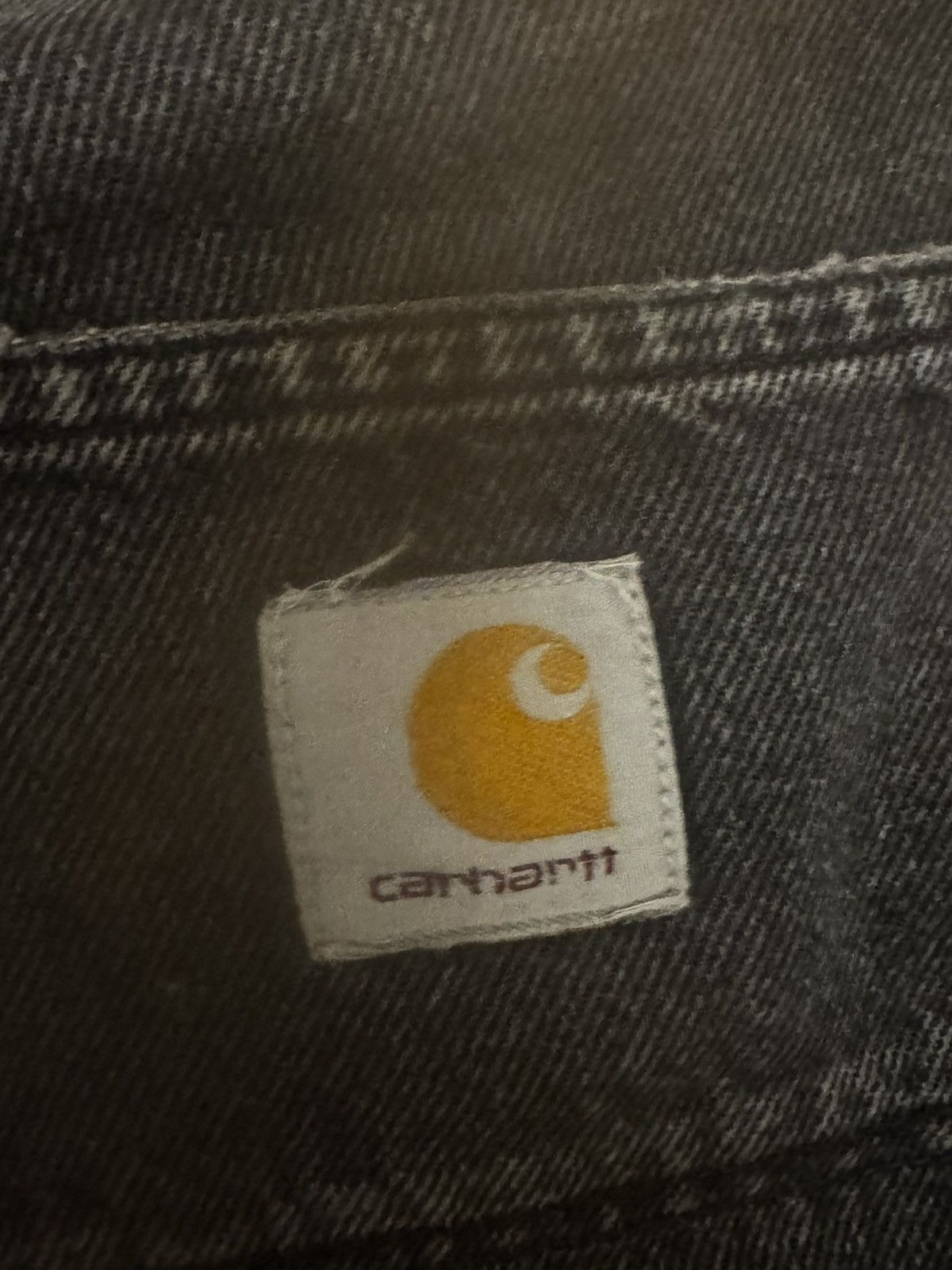 Carhartt Double knee black pants Size US 33 - 3 Thumbnail