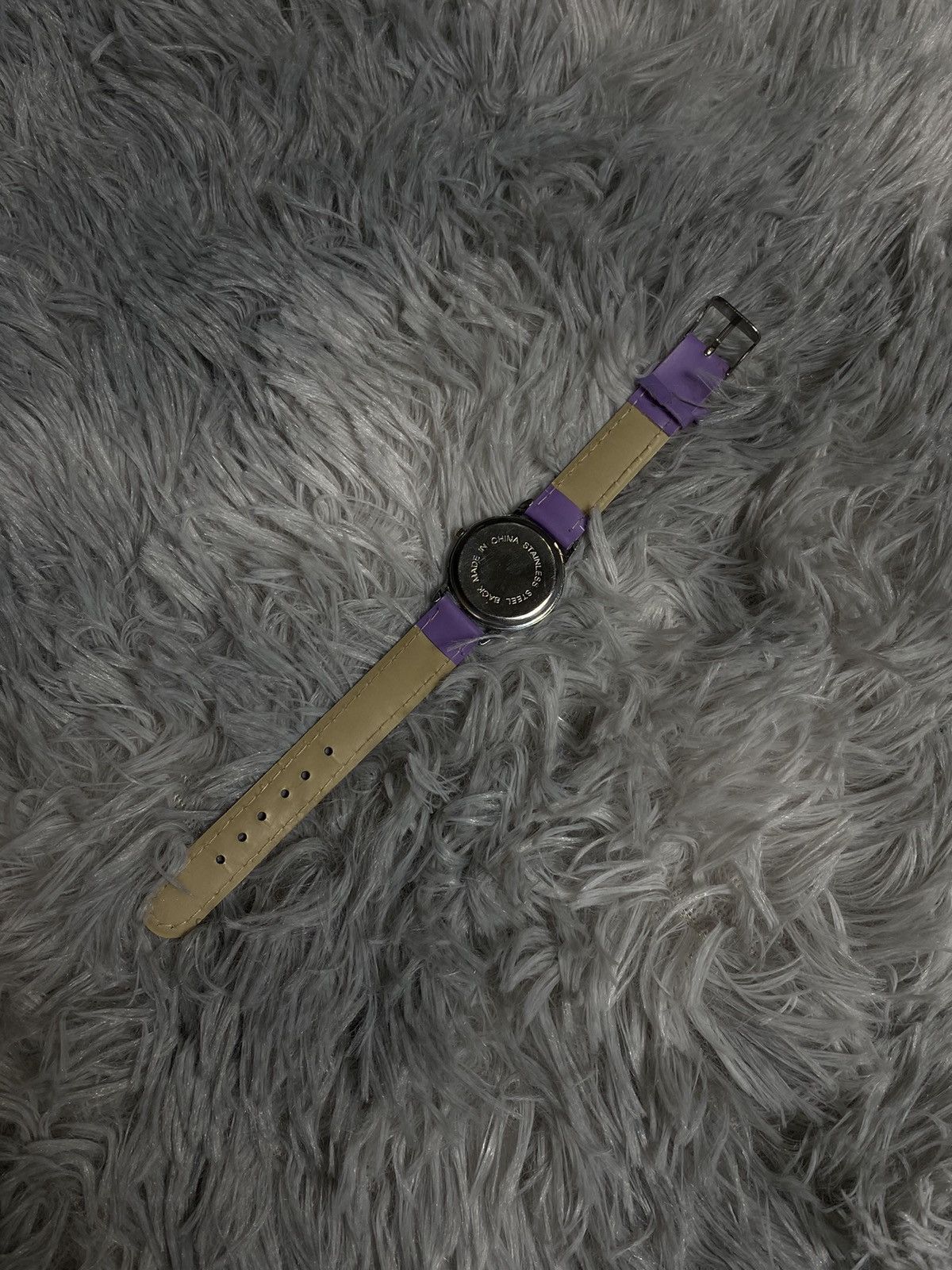 Japanese Brand × Jewelry × Vintage Hello Kitty Purple Watch | Work 100% | New Battery Installed Size ONE SIZE - 3 Thumbnail