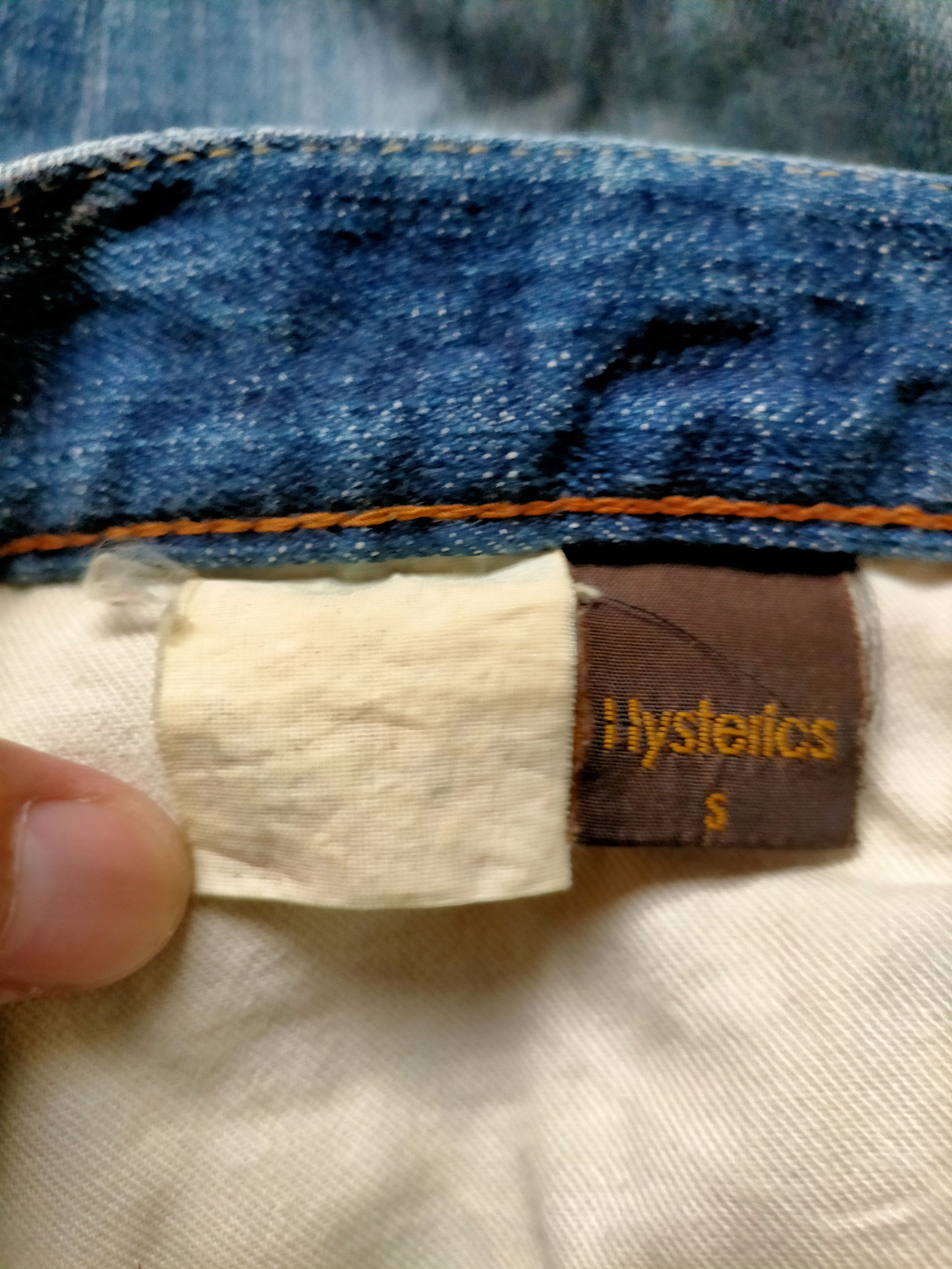 Hysteric Glamour Skinny Jeans Hysteric Glamour strecth Distress Low rise Size US 31 - 24 Thumbnail