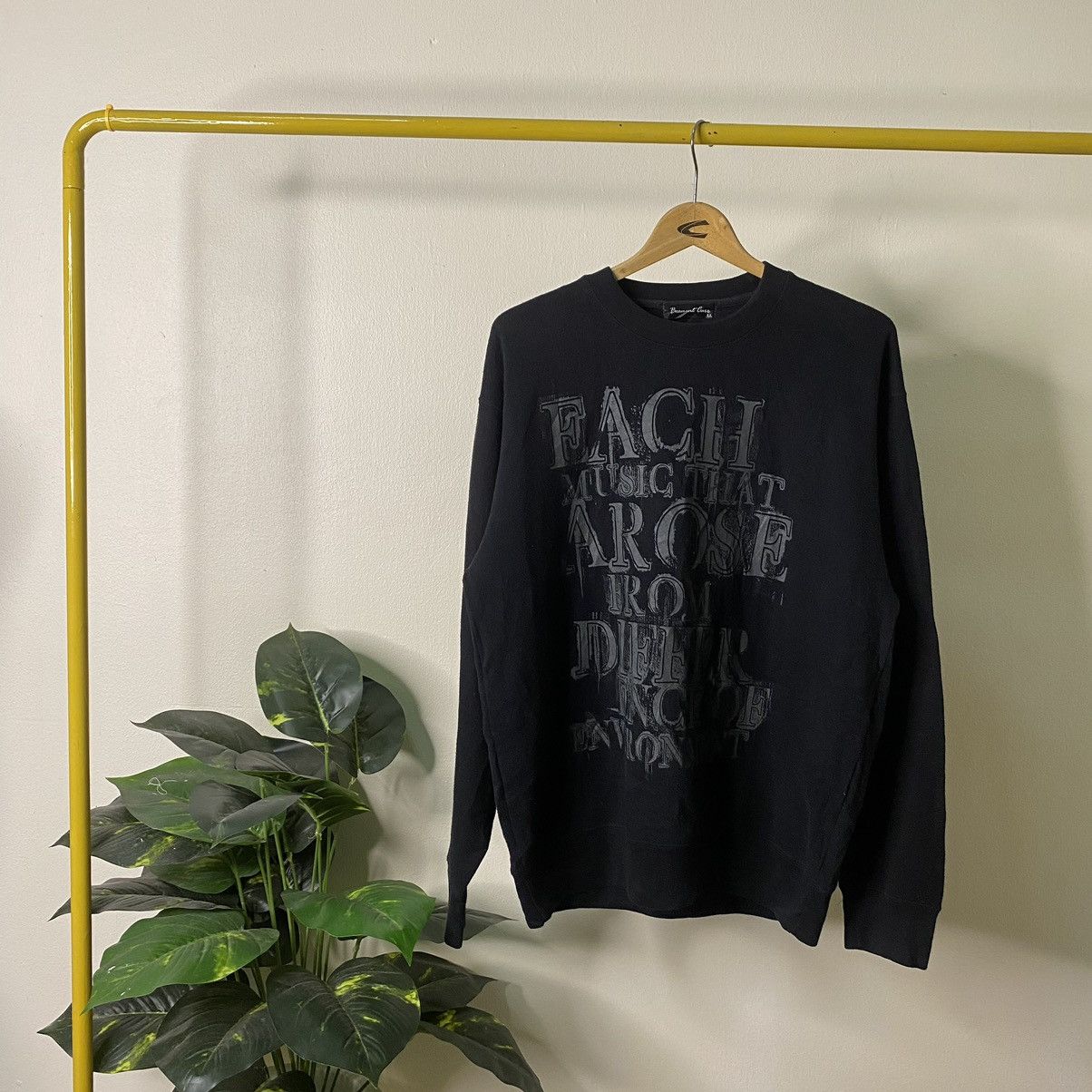 If Six Was Nine × Japanese Brand × Seditionaries Beamont Carr Seditionaries Poem Cyber Gothic Punk Sweatshirt Size US L / EU 52-54 / 3 - 1 Thumbnail