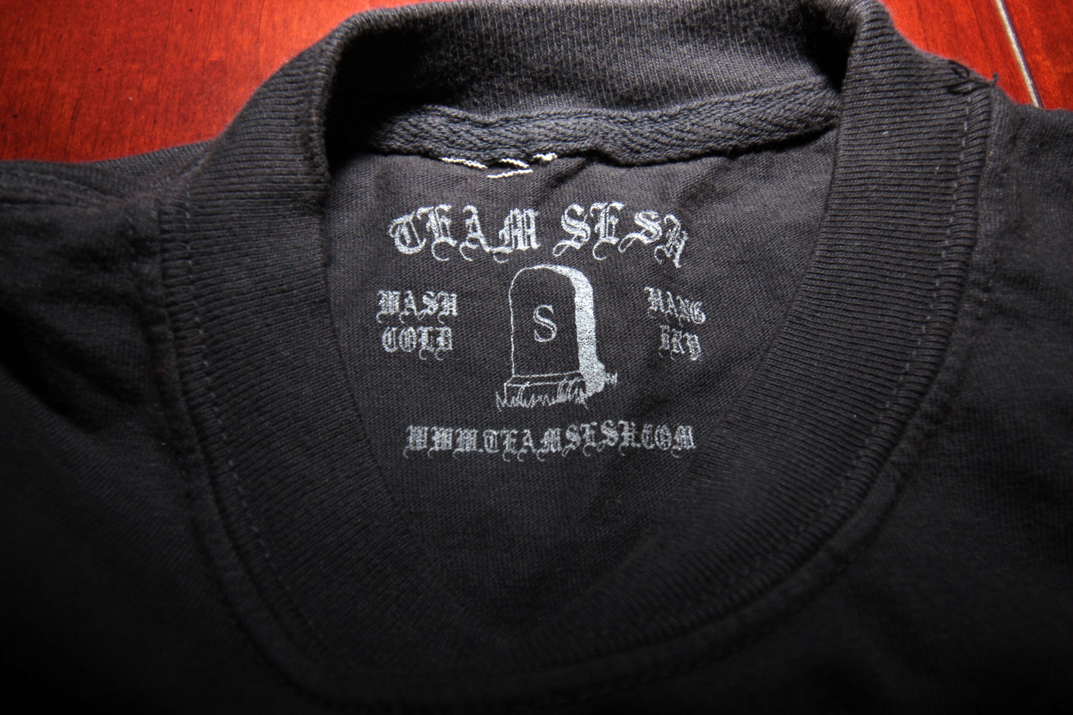Bones × TeamSESH TeamSESH "WHITE PUNK ON DOPE" T-Shirt (Small) Size US S / EU 44-46 / 1 - 7 Thumbnail