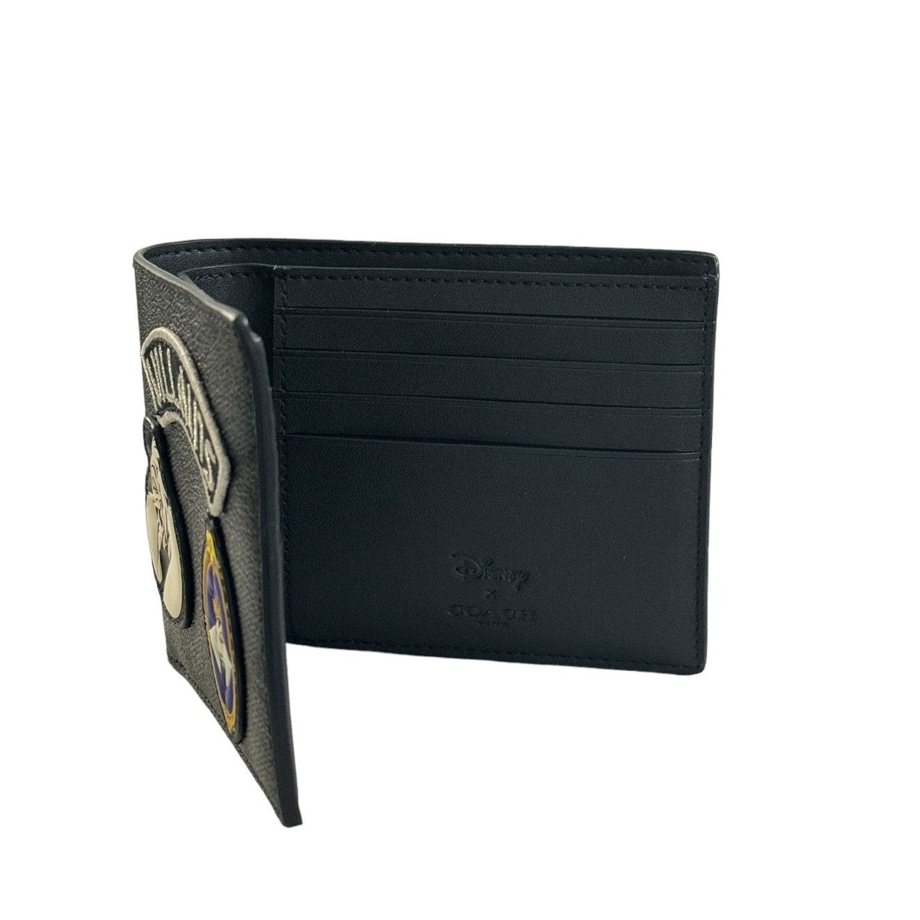 Coach Disney X Coach Villians Wallet In Signature Canvas Patches Size ONE SIZE - 6 Thumbnail