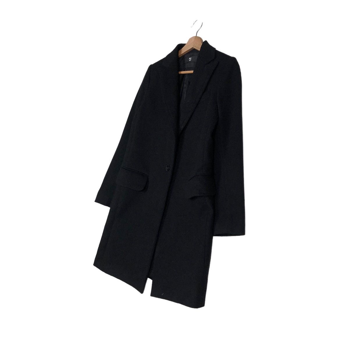 Jil Sander 🔥Rich Black Long Jacket Jill Sander J+ Japan Size US S / EU 44-46 / 1 - 2 Thumbnail