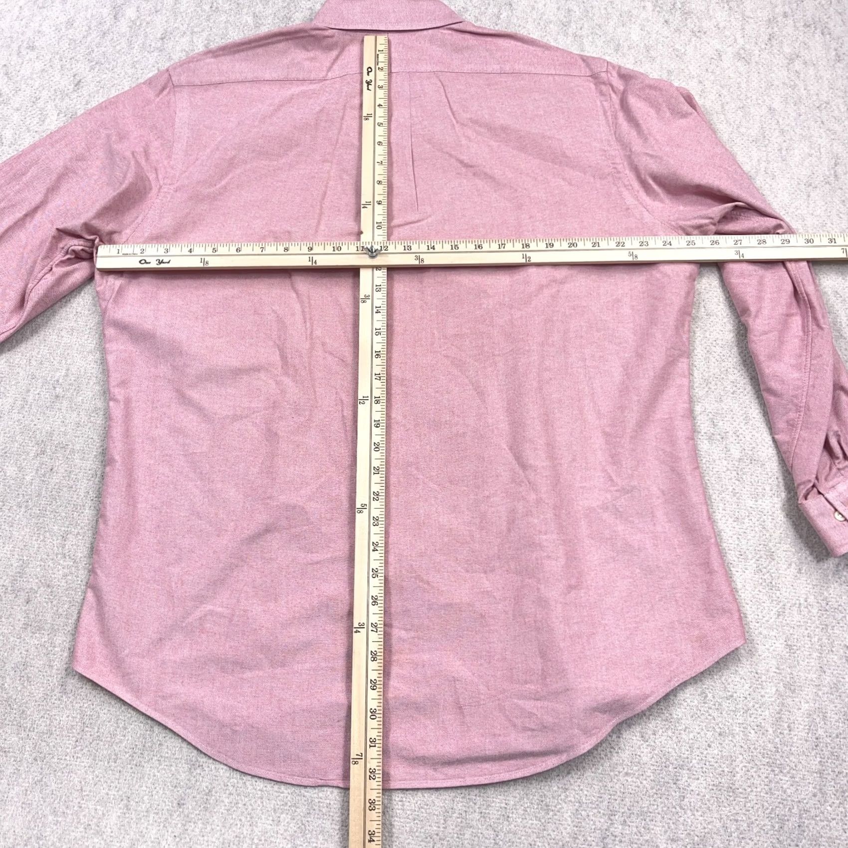 Ralph Lauren Ralph Lauren Oxford Shirt Men XL Pink Custom Fit Button Up Flesh Pony OCBD 17 34 Size US XL / EU 56 / 4 - 5 Thumbnail