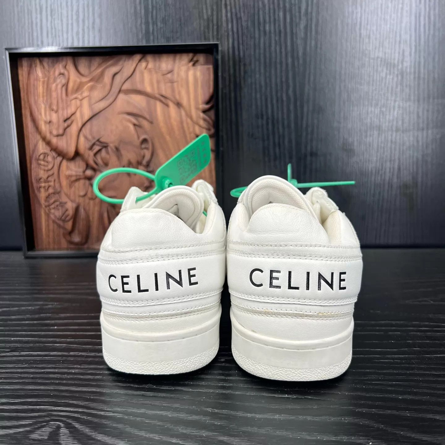 Celine Celine White Low-Top Sneakers Women's 35 Like New With Box Size US 4.5 / IT 34.5 - 6 Thumbnail