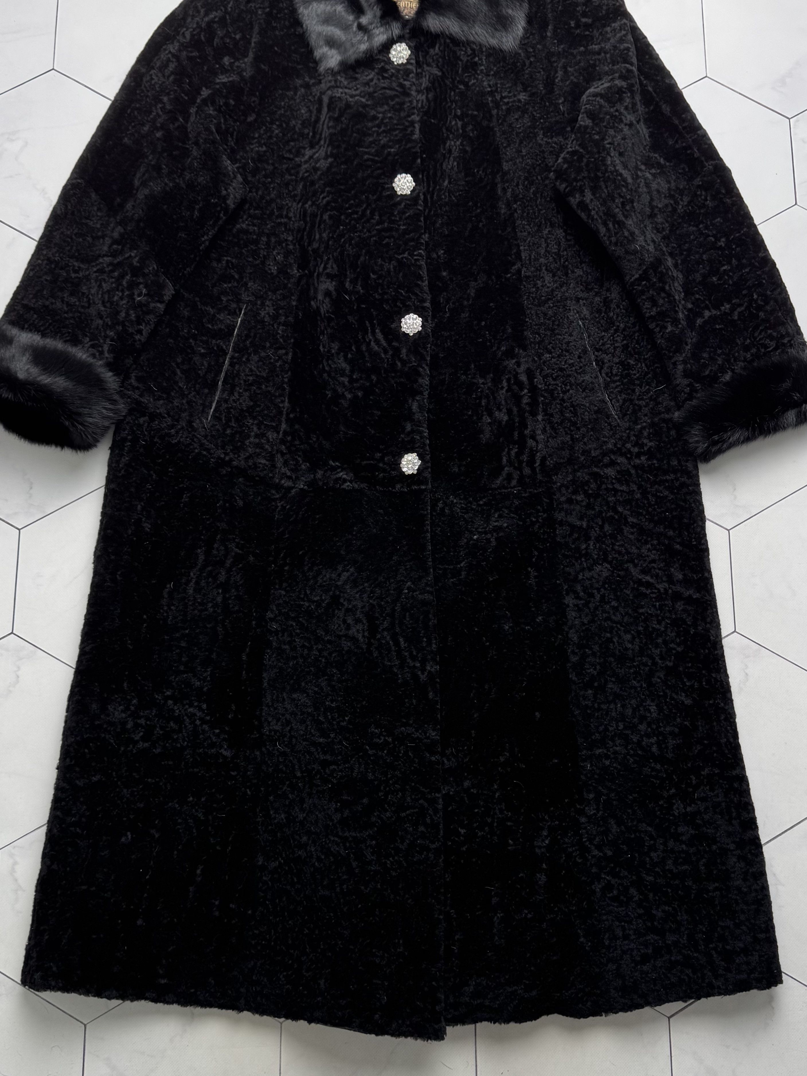 Vintage Vintage Real Lambskin Coat (B550) Size L / US 10 / IT 46 - 7 Thumbnail