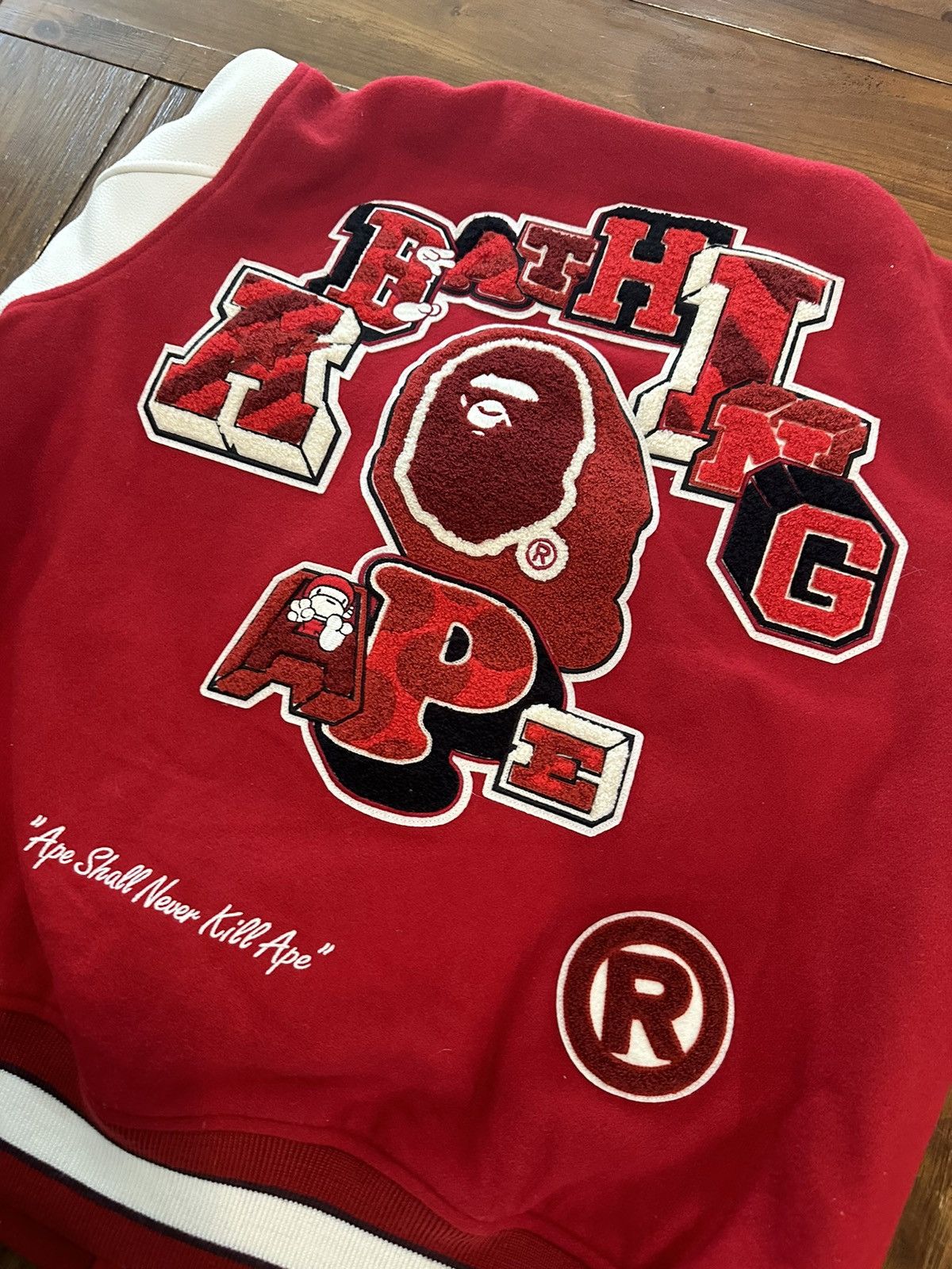 Bape Bape varsity 2023 Size US L / EU 52-54 / 3 - 3 Thumbnail
