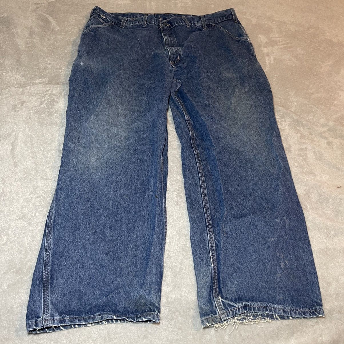 Carhartt Vintage 90s Carhartt Flame Resistant Jeans Mens 46x32 FR Size US 44 / EU 60 - 1 Thumbnail