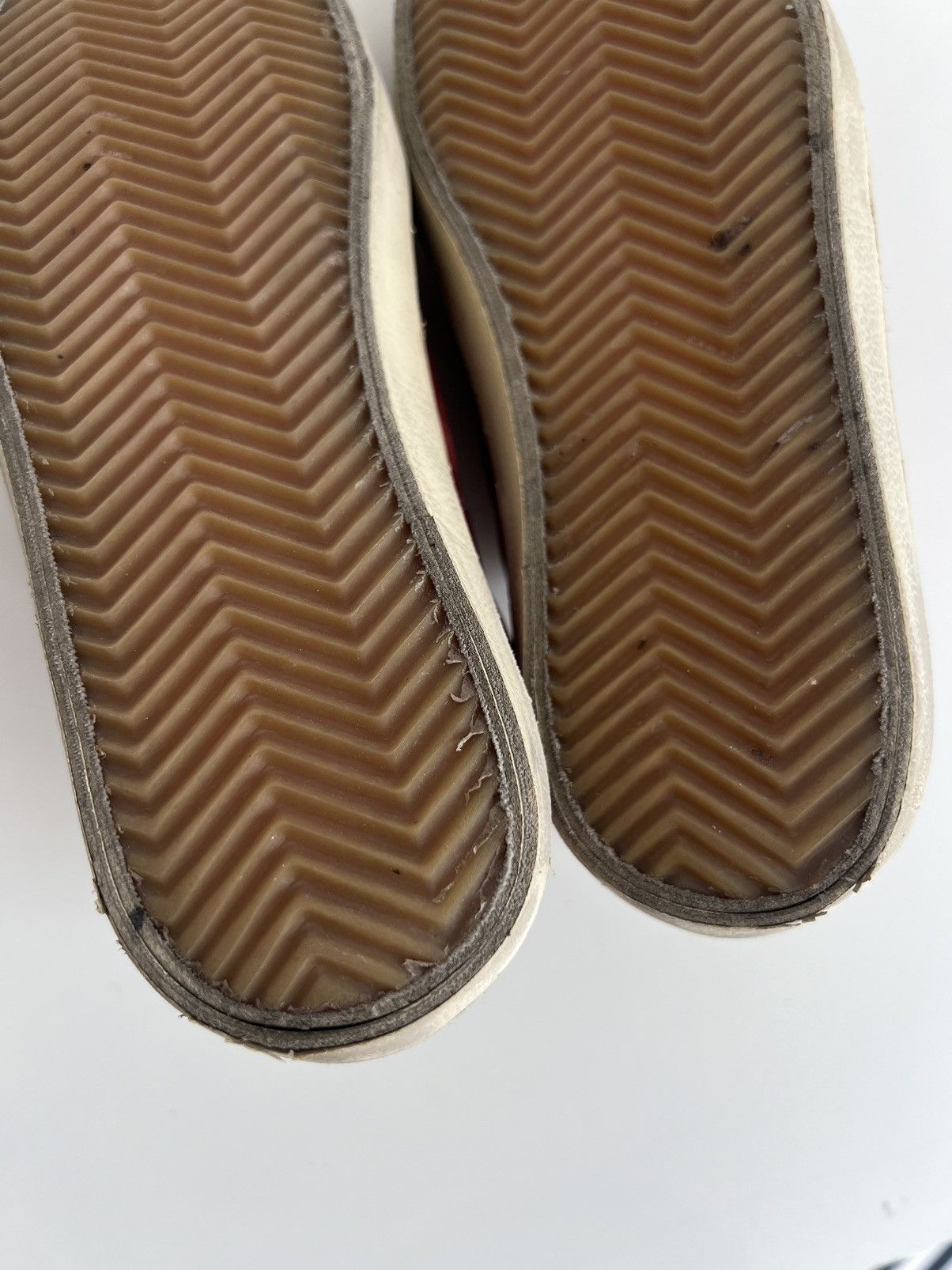 Golden Goose Golden Goose Soul Star Dark Red/Milk Sneakers Size US 8.5 / IT 38.5 - 22 Thumbnail