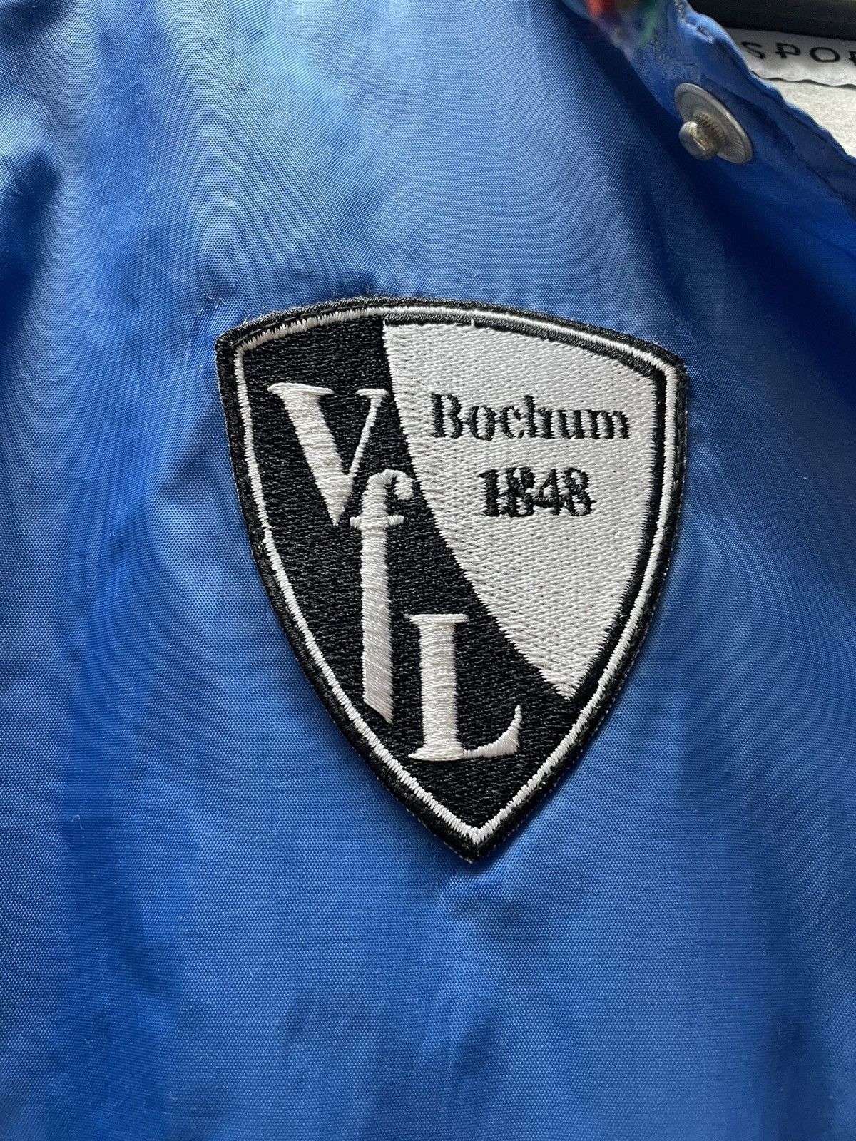 Vintage 1990-s Faber Bochum Vintage soccer Jacket football shirt Size US L / EU 52-54 / 3 - 2 Thumbnail