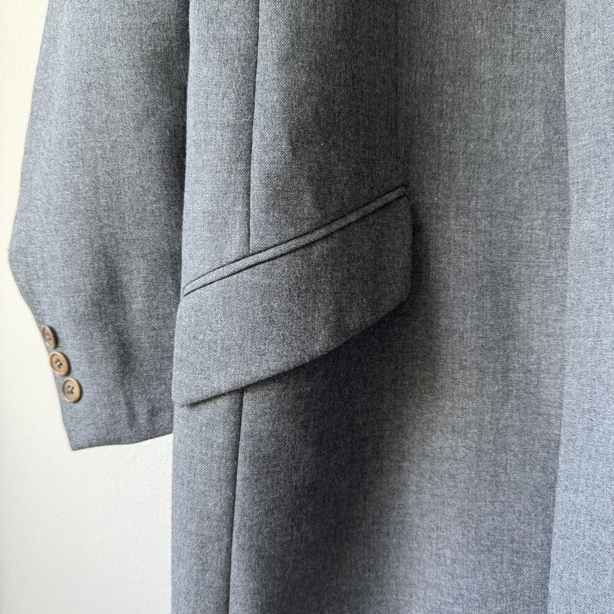 Helmut Lang Helmut Lang 1980’s Gray Wool Coat Size US M / EU 48-50 / 2 - 5 Thumbnail