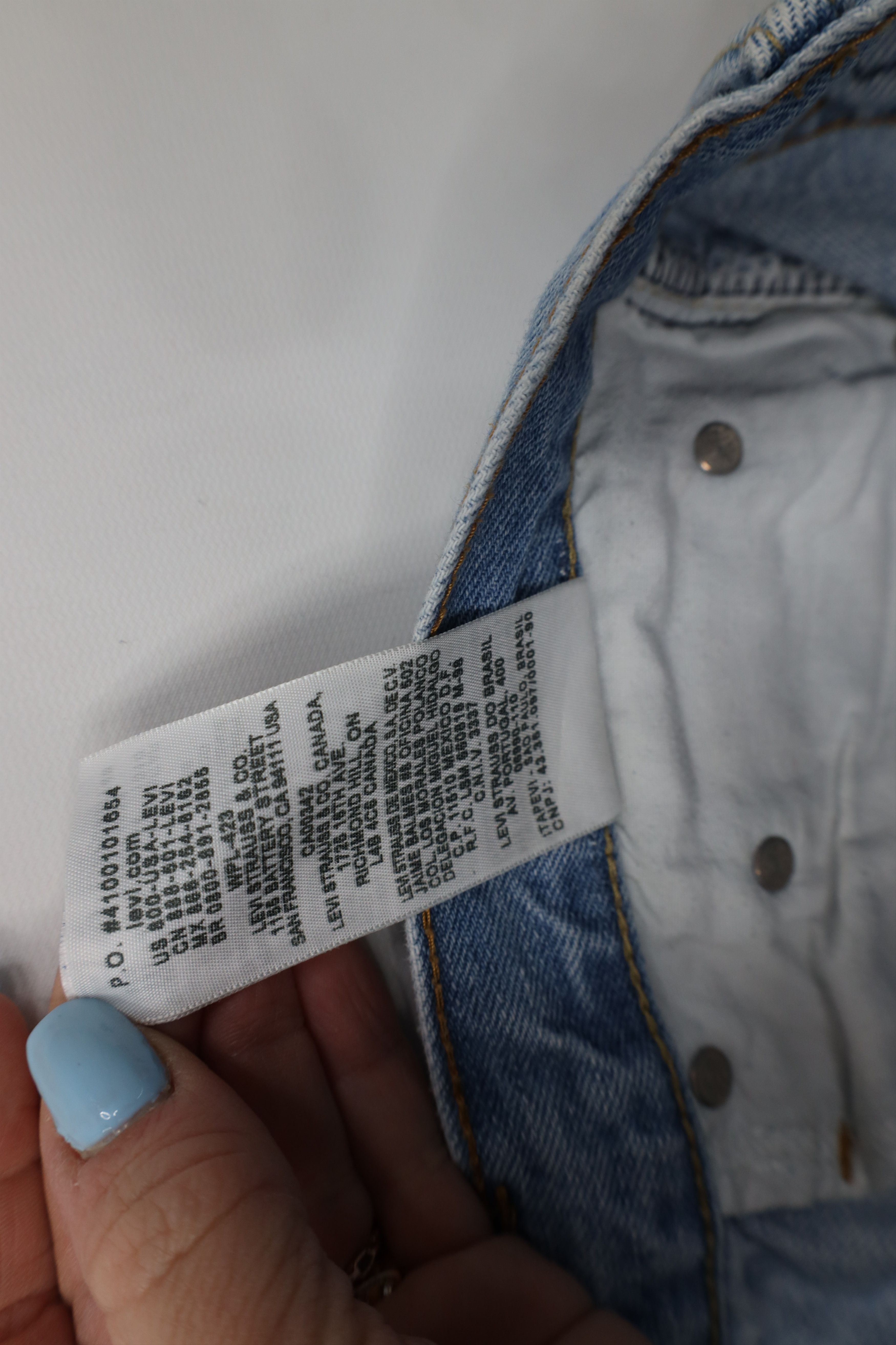 Levi's Vintage Y2K Levis 505 Regular Fit Straight Leg Denim Jeans Size US 33 - 10 Thumbnail