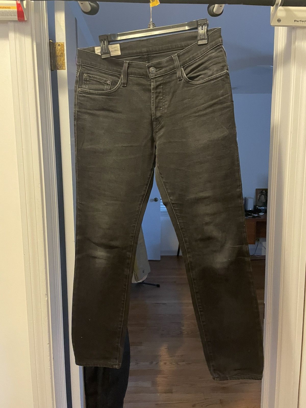 Imogene + Willie Imogene + Willie ‘Griffin’ Stretch Black Denim Size US 30 / EU 46 - 1 Thumbnail