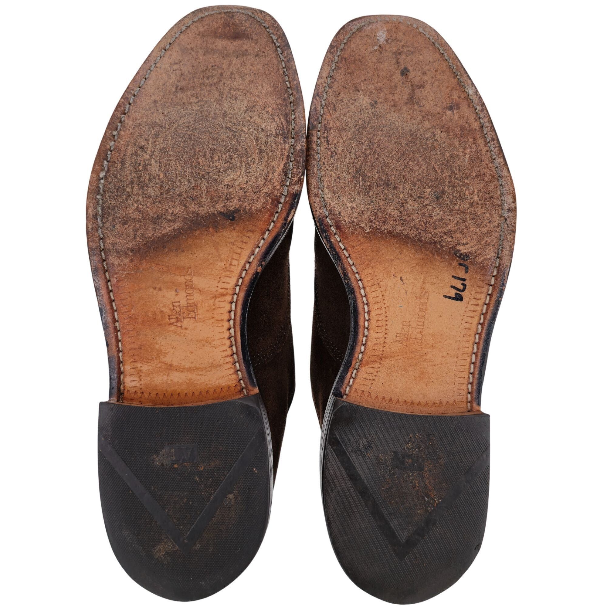 Allen Edmonds Vintage Allen Edmonds Mens 8A Brown Suede Leather Dress Shoe Size US 8 / EU 41 - 8 Thumbnail
