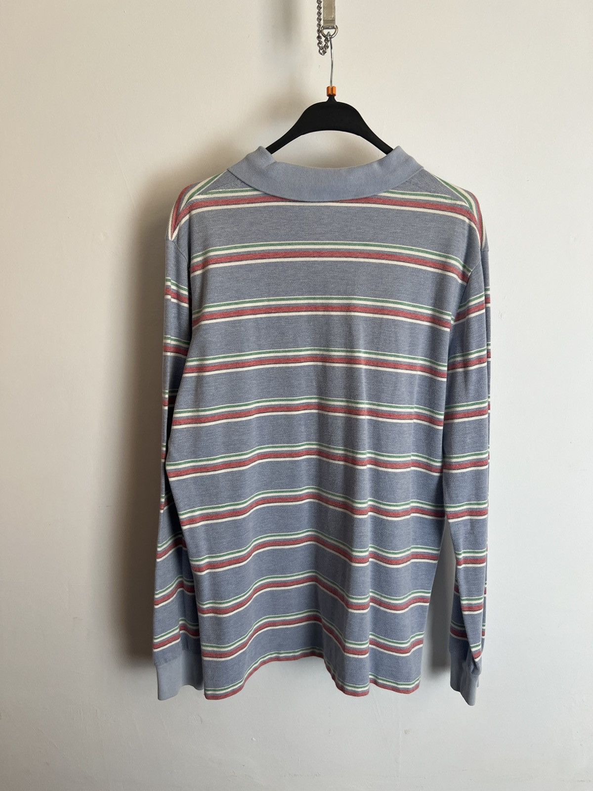 Polo Ralph Lauren Vintage Polo Ralph Lauren Rugby Shirt Red & Blue Striped Size US L / EU 52-54 / 3 - 8 Thumbnail