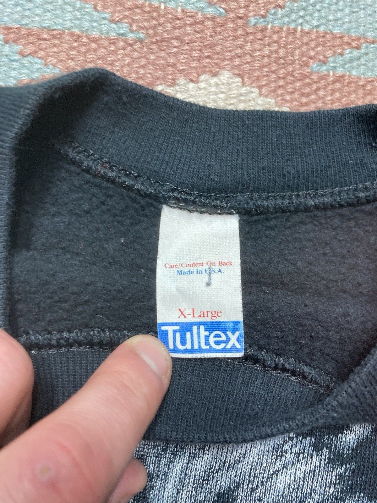Tultex × Vintage 80s sweatshirt Panda bear airbrush custom animal tultex XL Size US XL / EU 56 / 4 - 4 Thumbnail