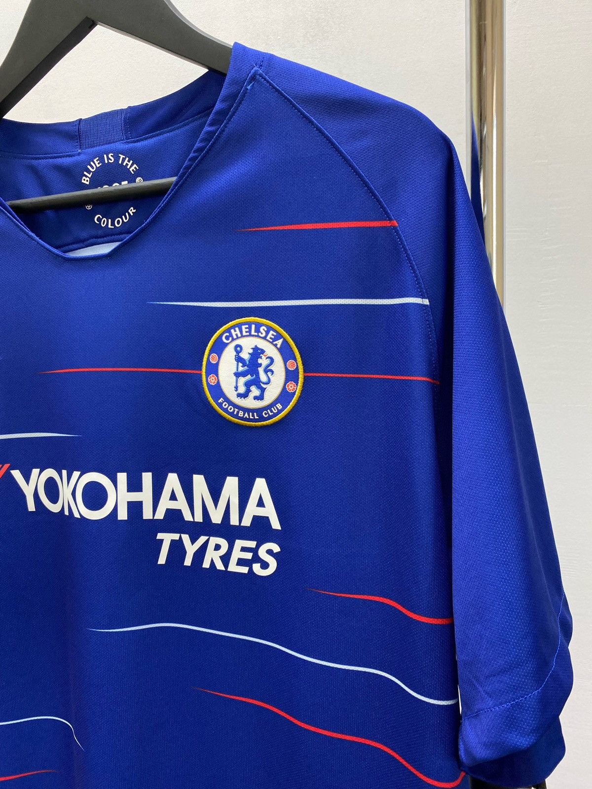 Chelsea Soccer × Vintage CHELSEA HOME 2018 2019 FOOTBALL SHIRT SOCCER JERSEY NIKE Size US XXL / EU 58 / 5 - 7 Thumbnail