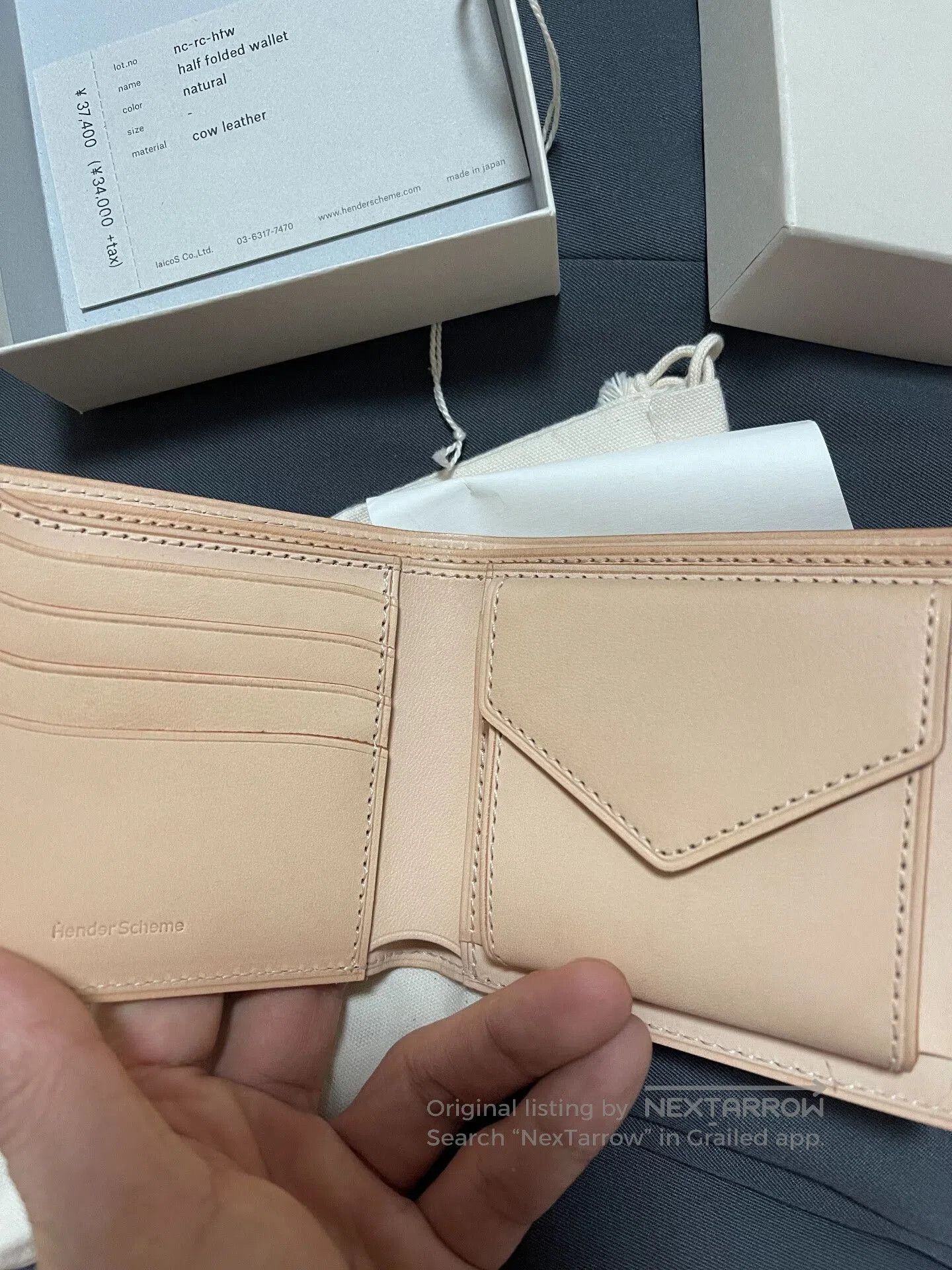 Hender Scheme Hender Scheme Passport Case. Size ONE SIZE - 4 Thumbnail