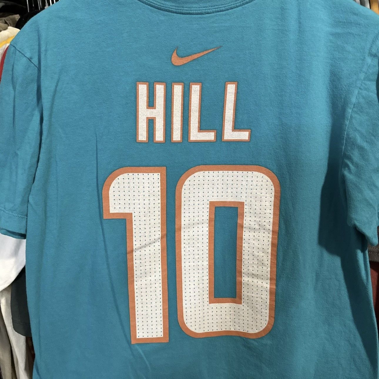 NFL × Nike Miami Dolphins Shirt Tyreek Hill Football Nike Tee #10 Size US M / EU 48-50 / 2 - 6 Thumbnail