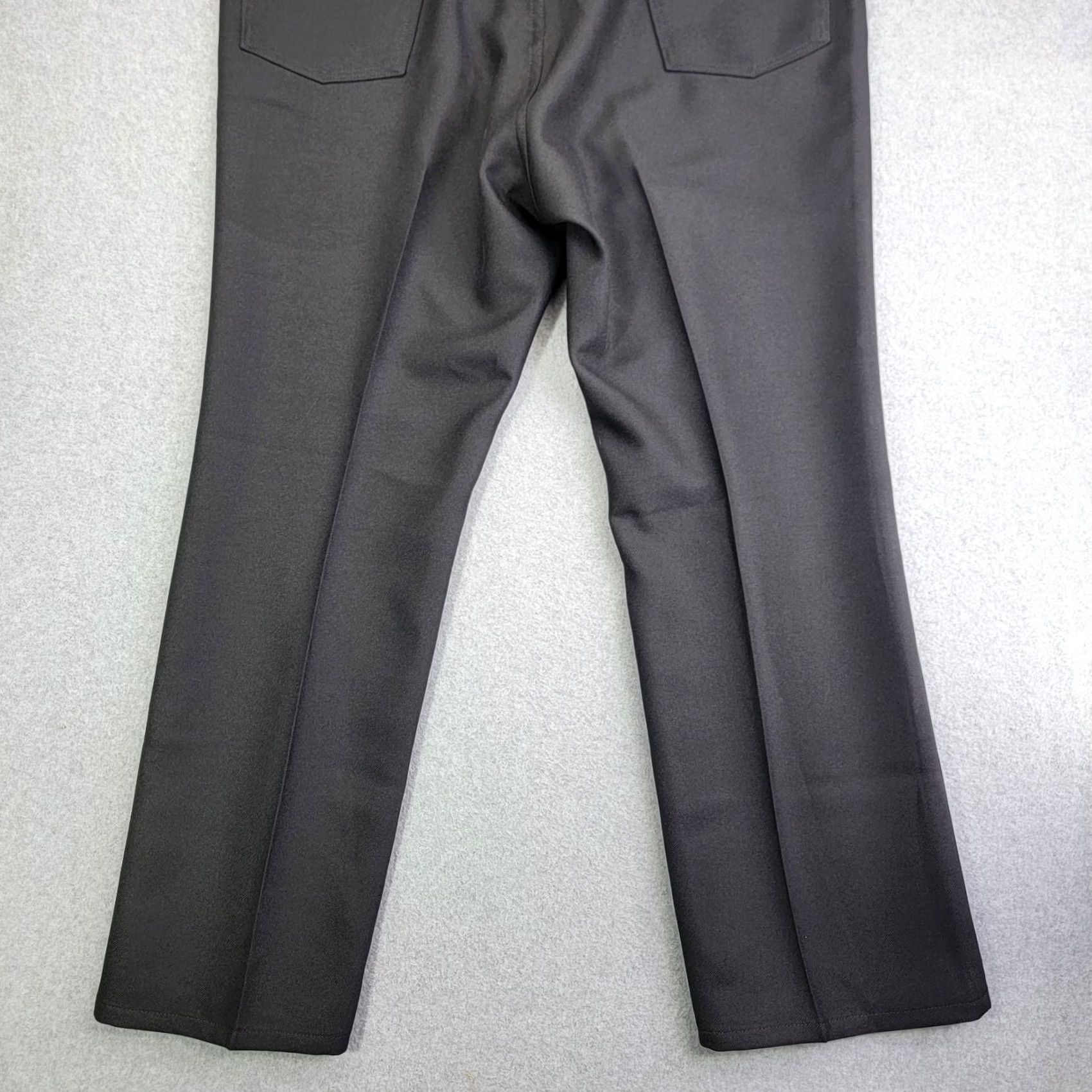 Wrangler VINTAGE Wrangler Jeans Mens W44 L30 Black Wrancher Trousers 82BK Polyester 90s Retro USA Size US 44 / EU 60 - 7 Thumbnail