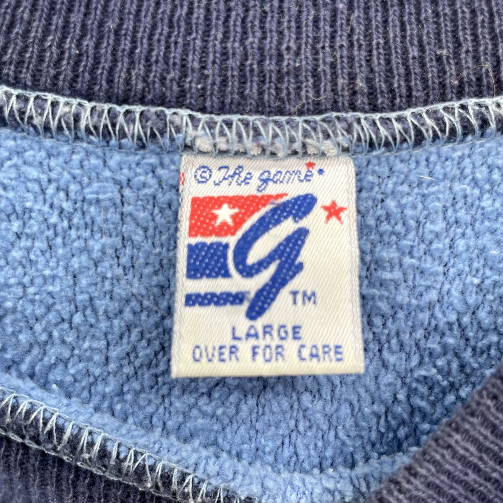 Vintage VTG The Game North Carolina Sweatshirt Large USA Made 90's Streetwear Sportswear Size US L / EU 52-54 / 3 - 4 Thumbnail