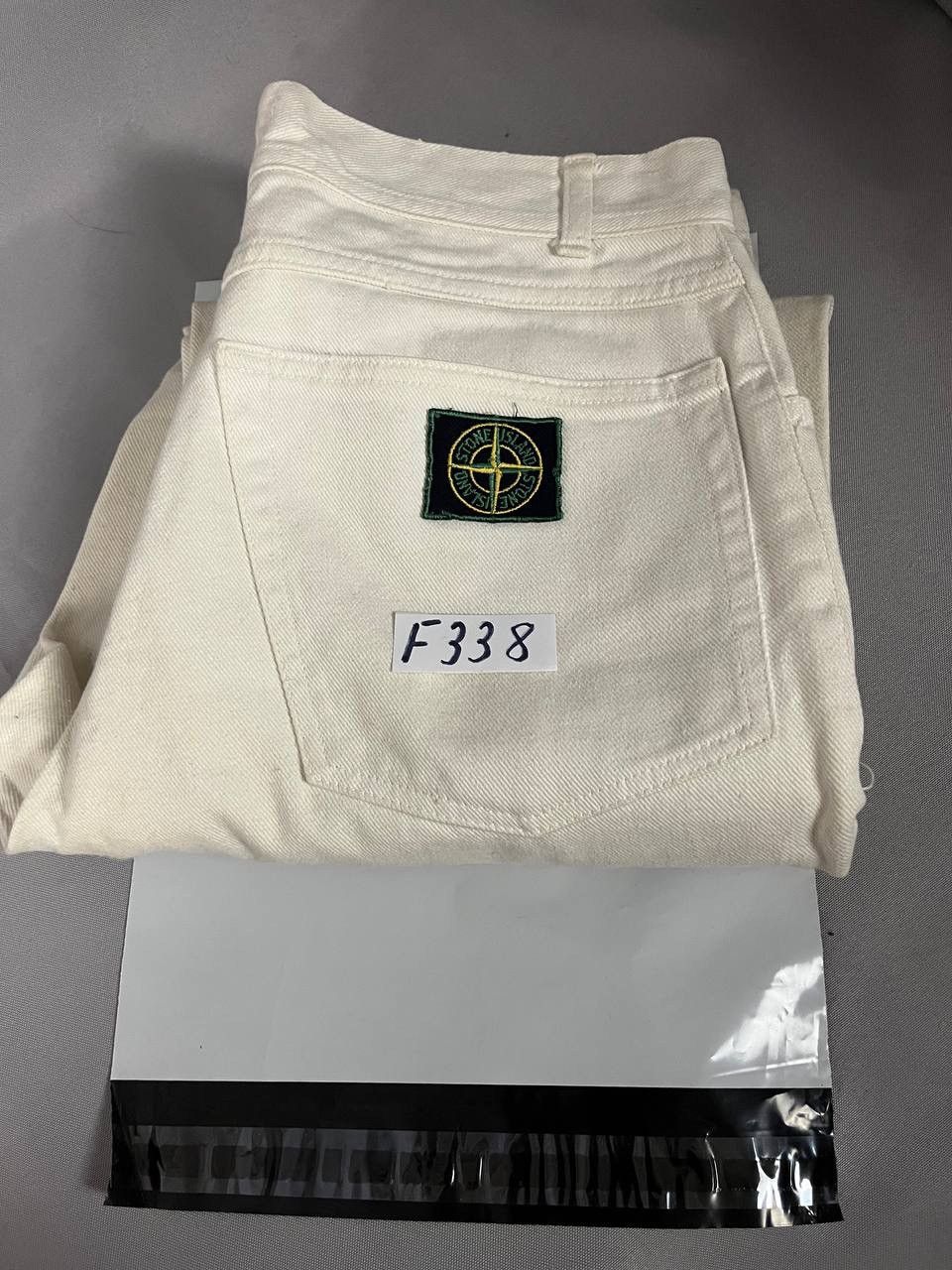 Stone Island Stone Island Denim White Vintage Size US 32 / EU 48 - 19 Thumbnail