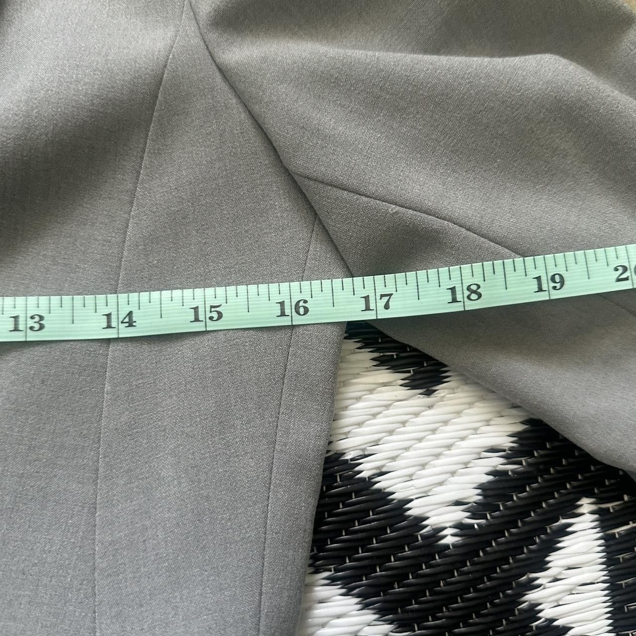 Calvin Klein Calvin Klein Grey Two-Button Lux Women’s Blazer Size 4 Size S / US 4 / IT 40 - 4 Thumbnail