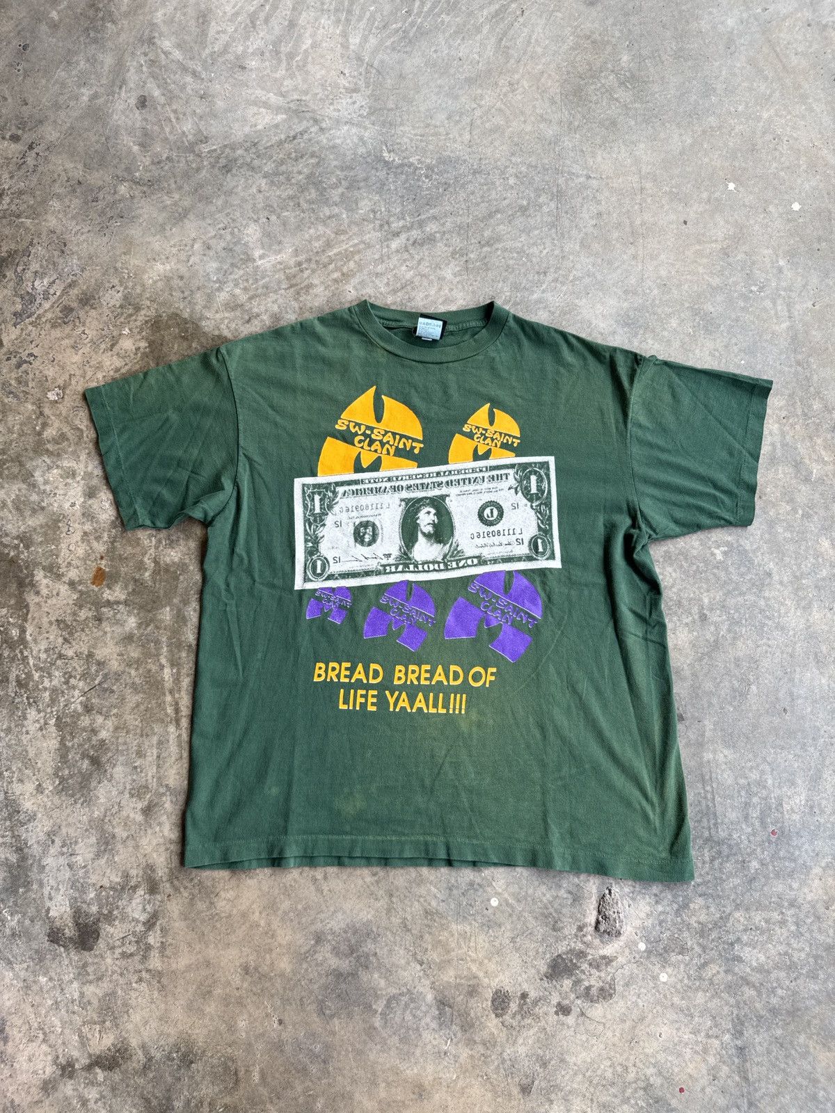 SAINT MICHAEL X WUTANG CLAN X SEAN WOTHERSPOON GOD TEE XXL