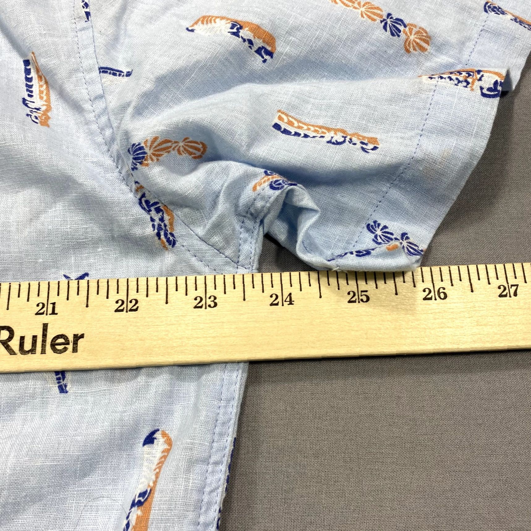 Vintage VINTAGE Kahala Shirt Mens Adult Large Blue Floral Hawaiian Linen Button Up Casual Size US L / EU 52-54 / 3 - 6 Thumbnail
