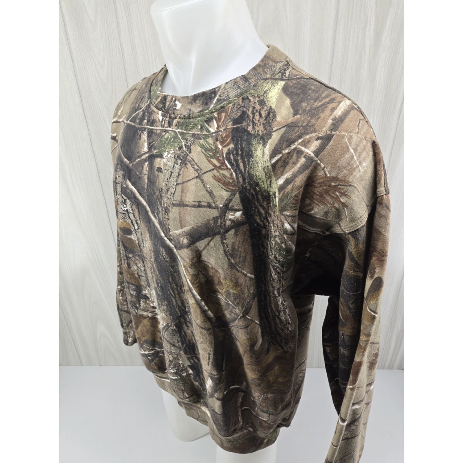 Vintage VINTAGE Ranger Sweat Shirt AP Realtree Camo Mens Large Fleece Lined #1 Size US L / EU 52-54 / 3 - 4 Thumbnail
