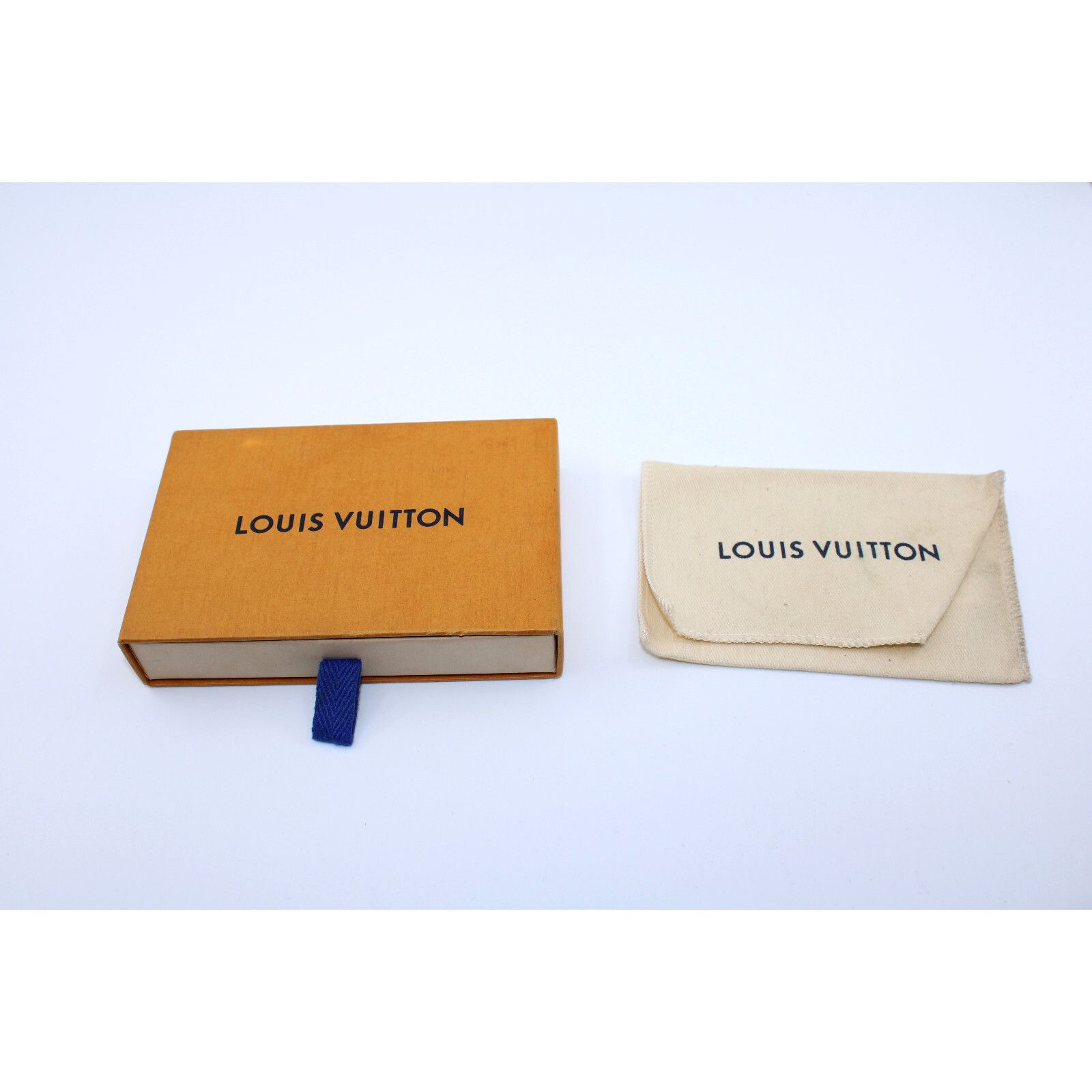 Louis Vuitton Empty Drawer Style Box Dust Bag 5.5"x 3.5"x 1" in Orange, Women's