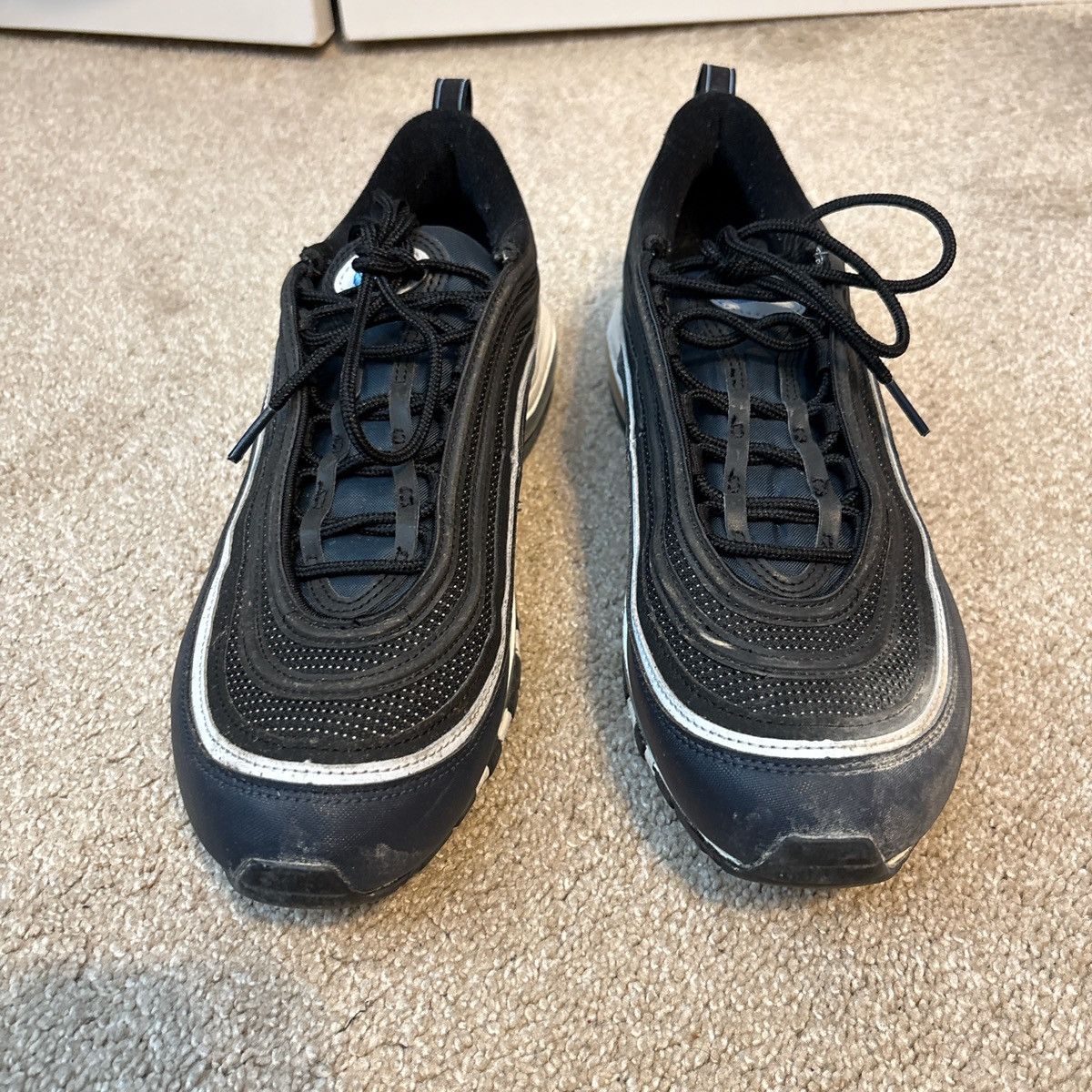 Nike Nike Air Max 97 trainers in black and white Size US 11.5 / EU 44-45 - 6 Thumbnail