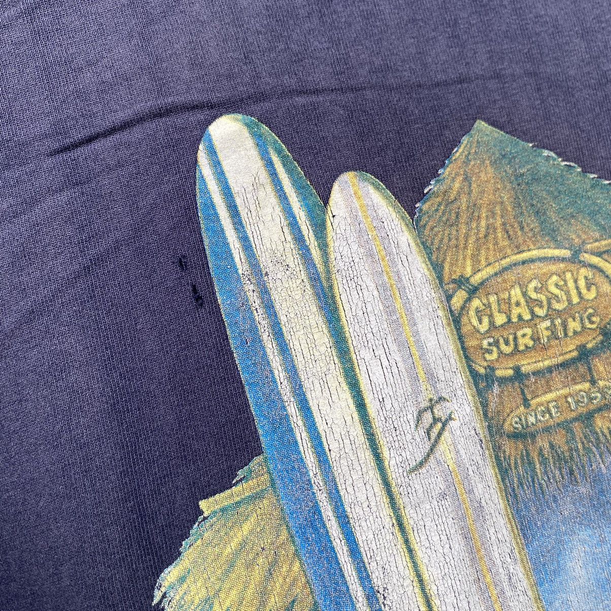 Vintage Thrashed Faded Vintage 90s Fiji Classic Surfing ERD GRUNGE T Size US M / EU 48-50 / 2 - 6 Thumbnail