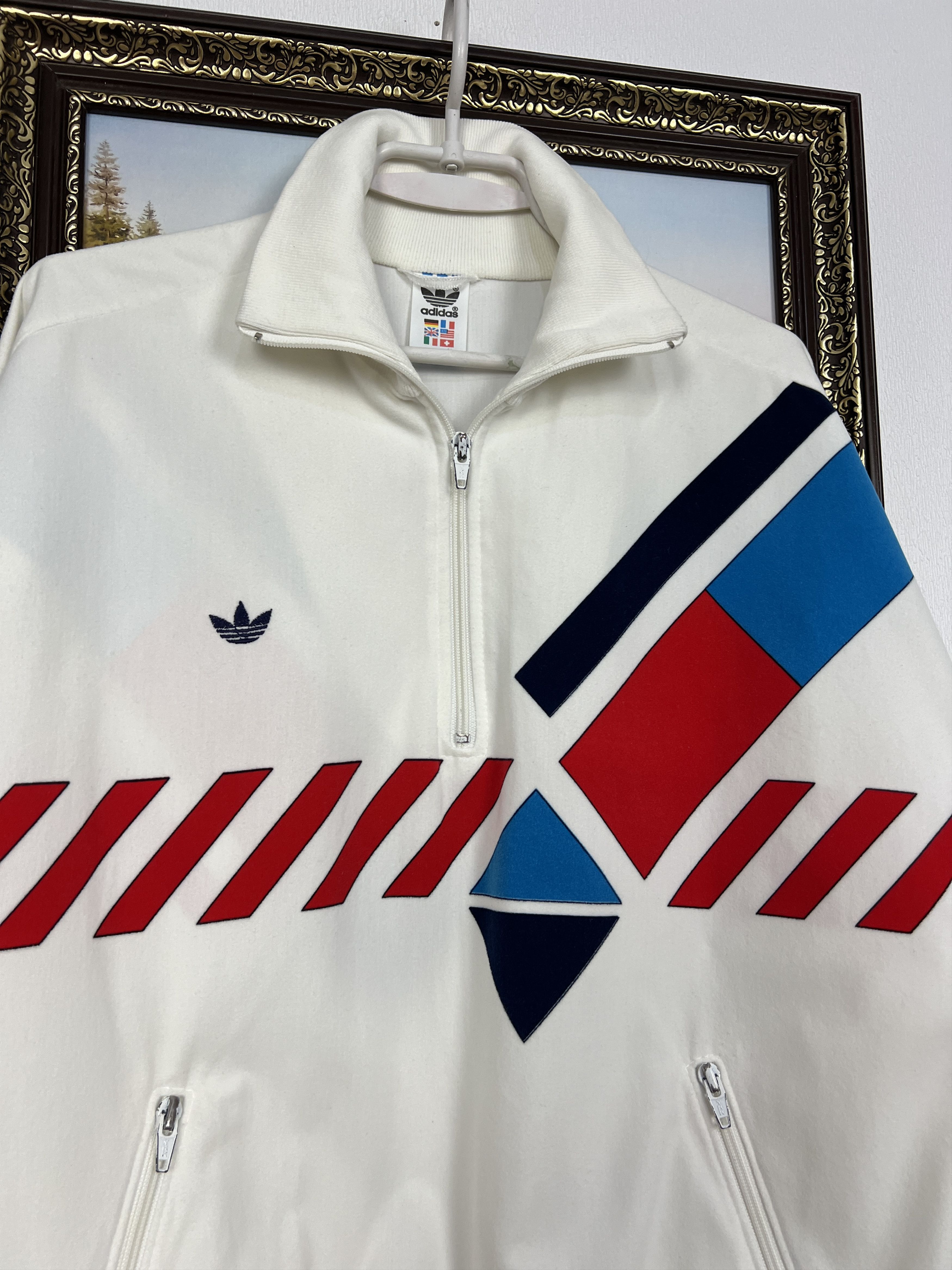 Adidas Vintage 90's Ivan Lendl Tennis Jacket Track Top Agassi Size US M / EU 48-50 / 2 - 3 Thumbnail