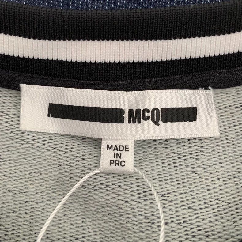 Alexander McQueen Alexander Mcqueen Color-blocked swallow pattern striped co Size US XXS / EU 40 - 5 Thumbnail