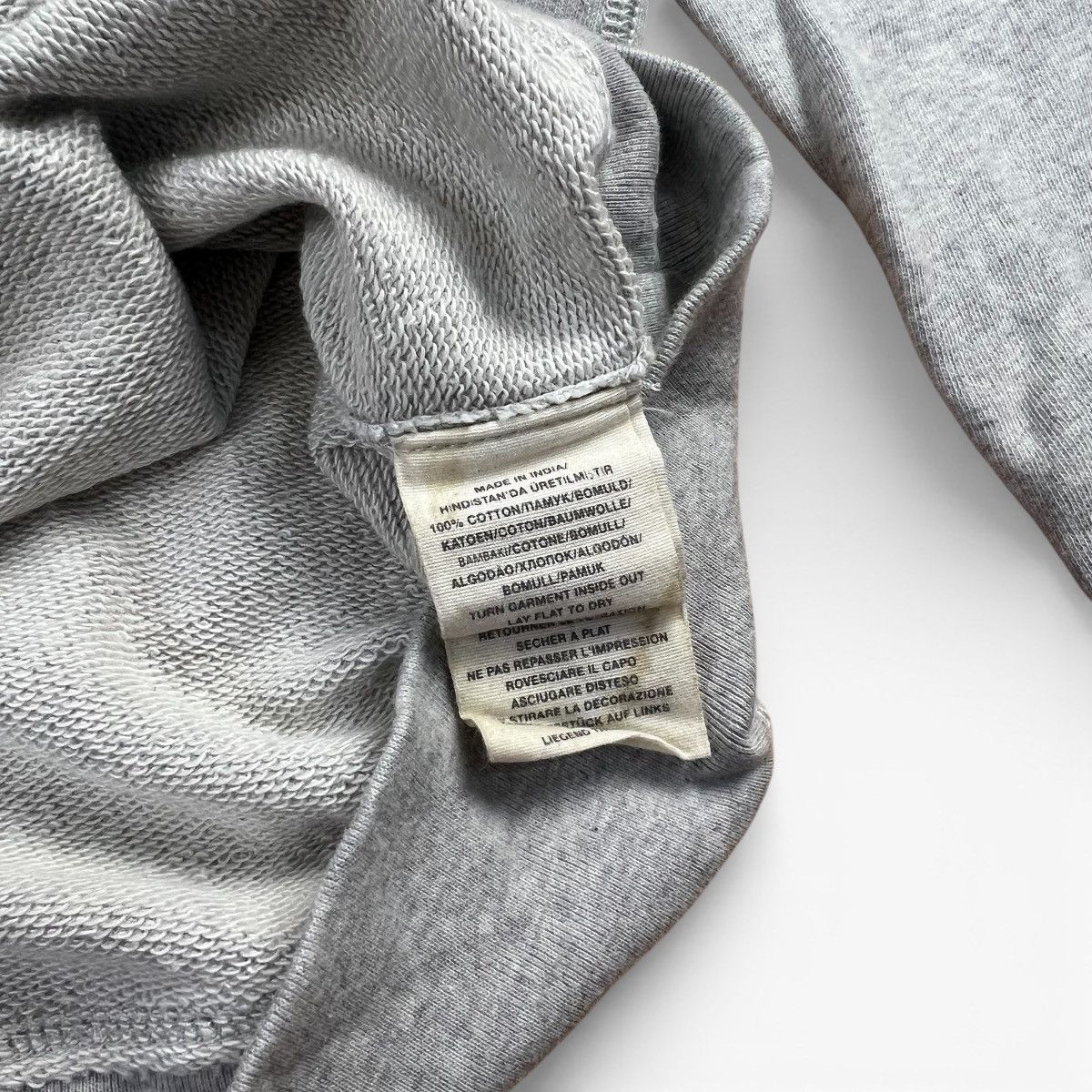 Denim & Supply Ralph Lauren Denim & Supply Ralph Lauren Logo Crew Neck Grey Sweatshirt Size US XL / EU 56 / 4 - 5 Thumbnail