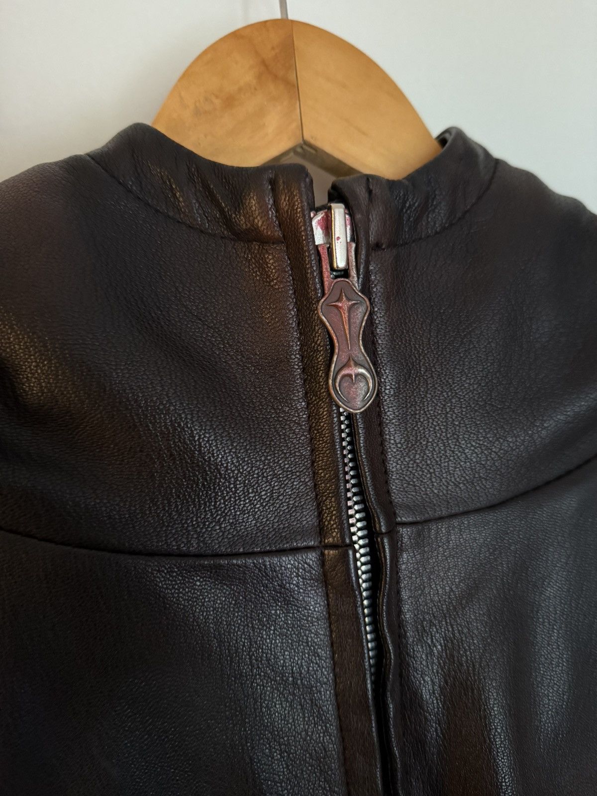 Thug Club Thug Club - Big Rock Leather Jacket | Grailed