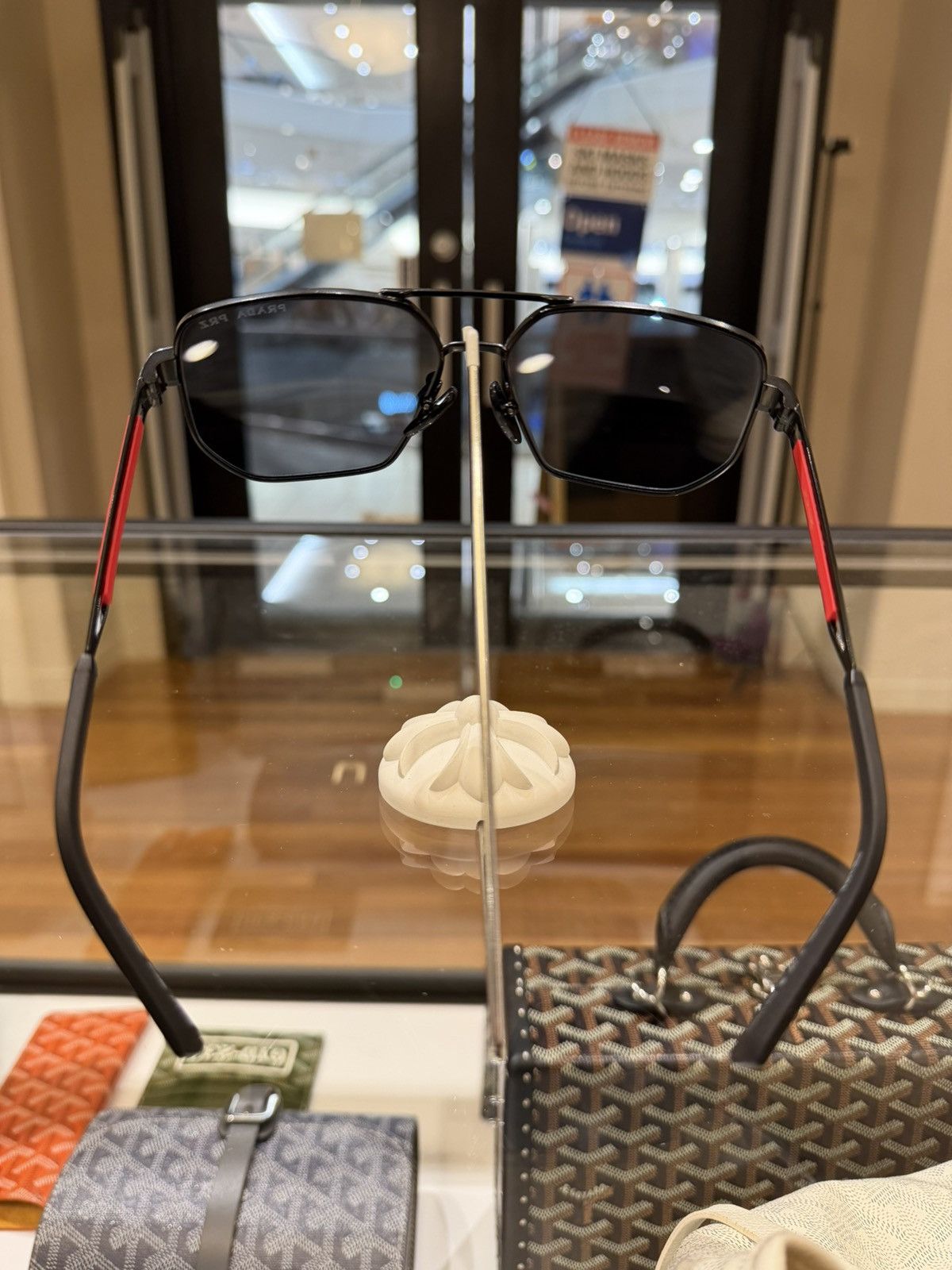 Prada Prada Linea Rossa PRZ Sunglasses Size ONE SIZE - 5 Thumbnail