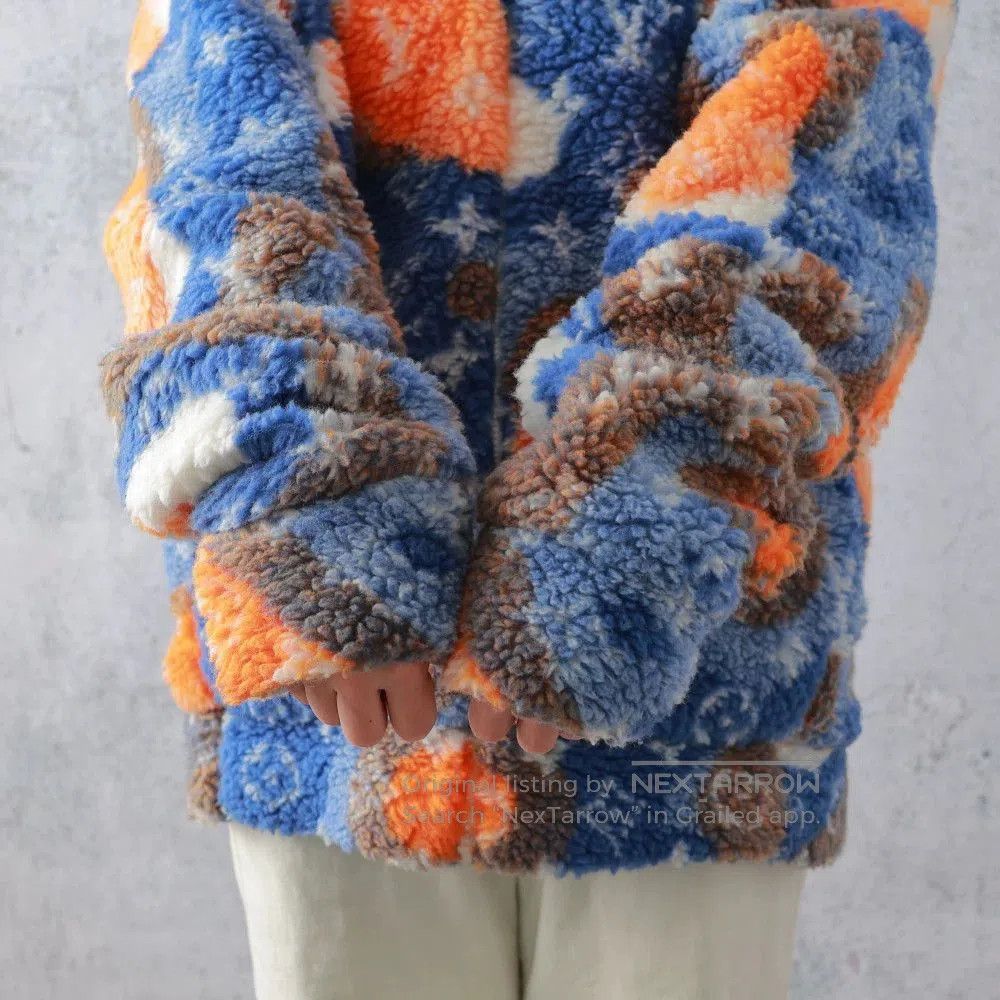Louis Vuitton Louis Vuitton Multicolor Plush Zip Jacket. Size US L / EU 52-54 / 3 - 5 Thumbnail