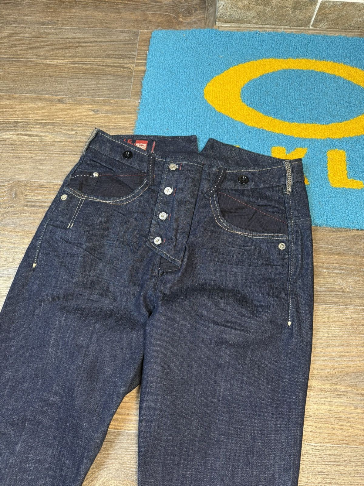 Marithe + Francois Girbaud × Vintage Marithe Francois Girbaud Blue Denim Indigo Pant Size US 28 / EU 44 - 6 Thumbnail
