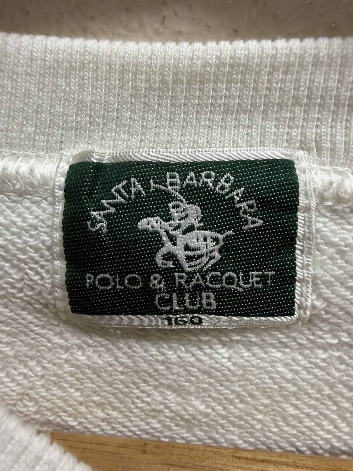 Vintage Santa Barbara Polo&Racquet Club Cropped Sweatshirt Smalllogo Size S / US 4 / IT 40 - 9 Thumbnail