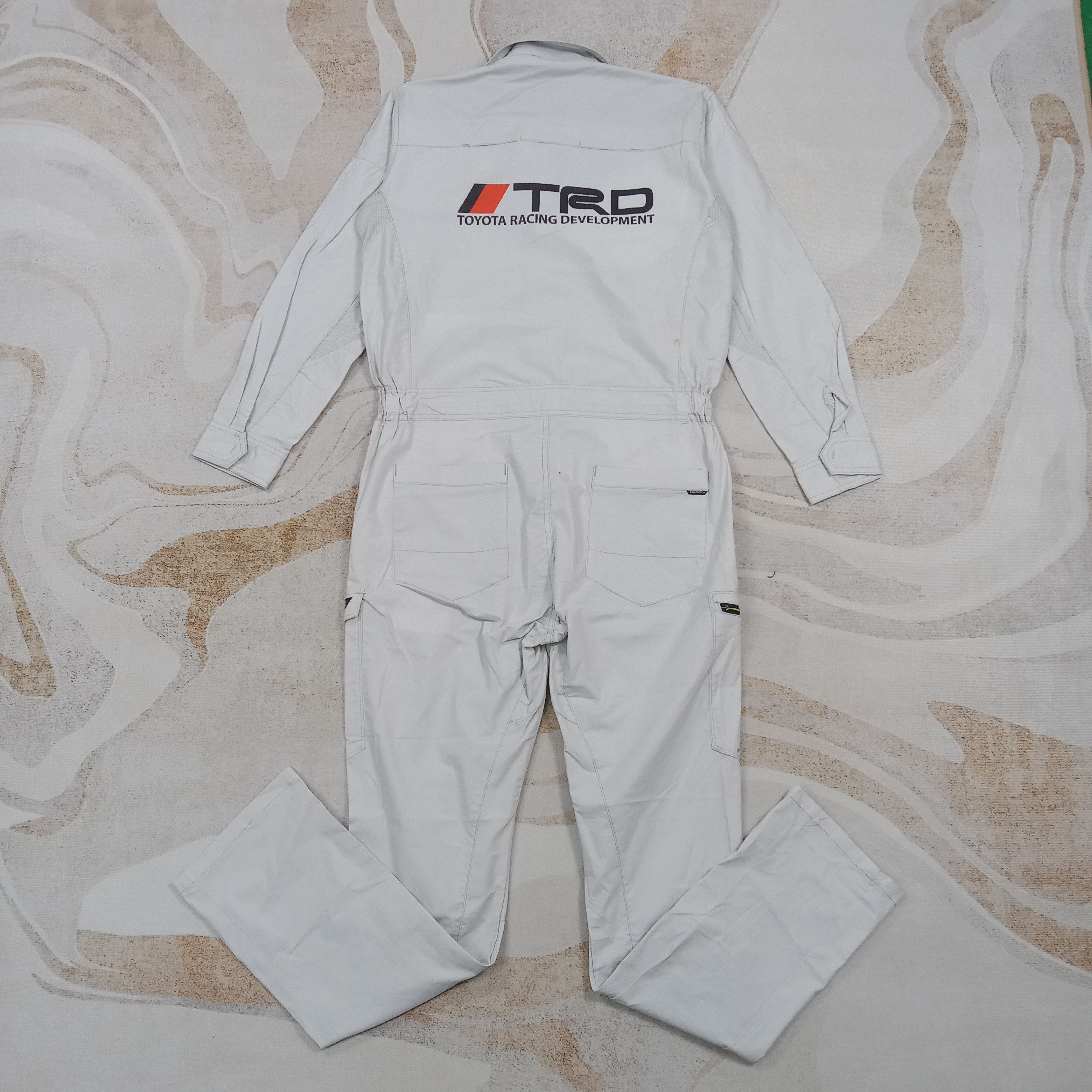 Japanese Brand TRD Toyota Racing Motorsports Custom Coverall Jacket C286N17 Size US M / EU 48-50 / 2 - 1 Thumbnail